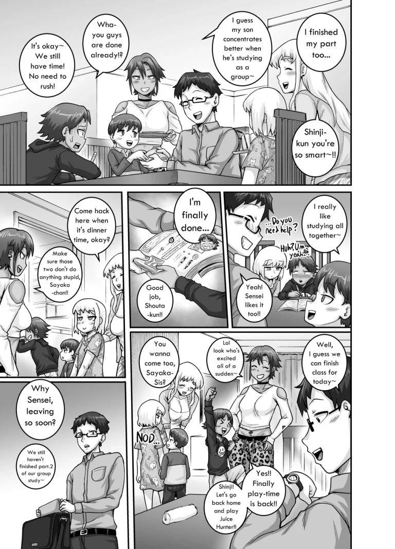Hungry Single Mothers ~Ochinpo Oogui Kaa-san-tachi ni Taberareru Ore~ porn comic picture 46