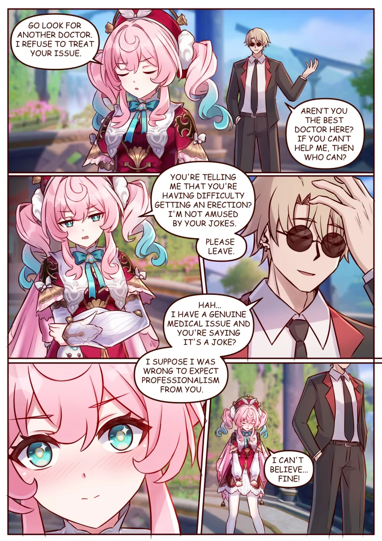 Hyacine porn comic picture 1