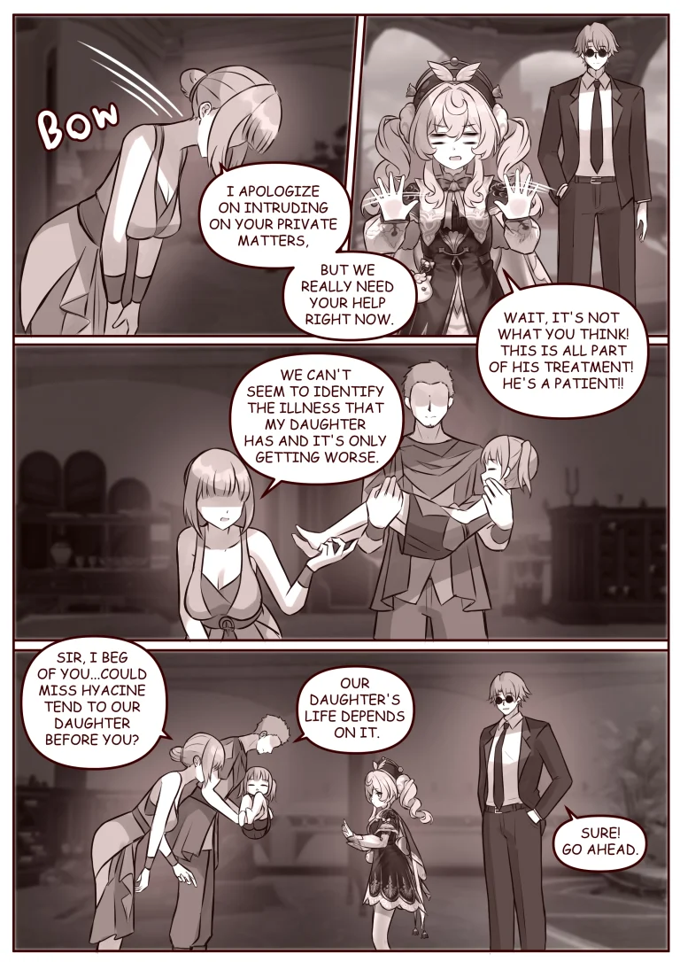 Hyacine porn comic picture 4