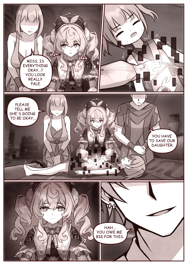 Hyacine porn comic picture 6
