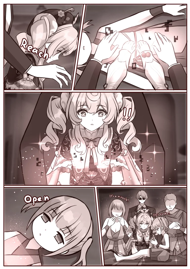 Hyacine porn comic picture 7