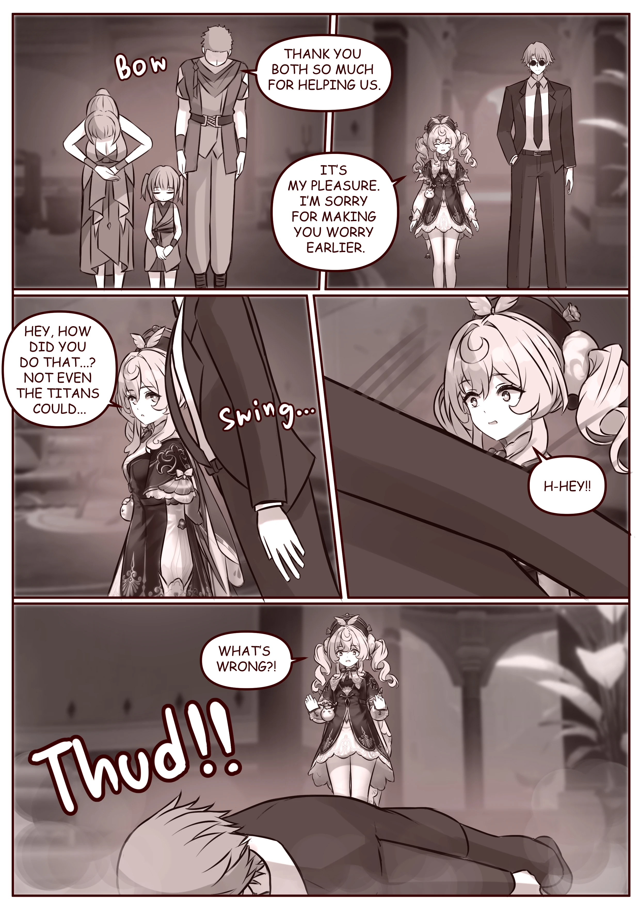Hyacine porn comic picture 8