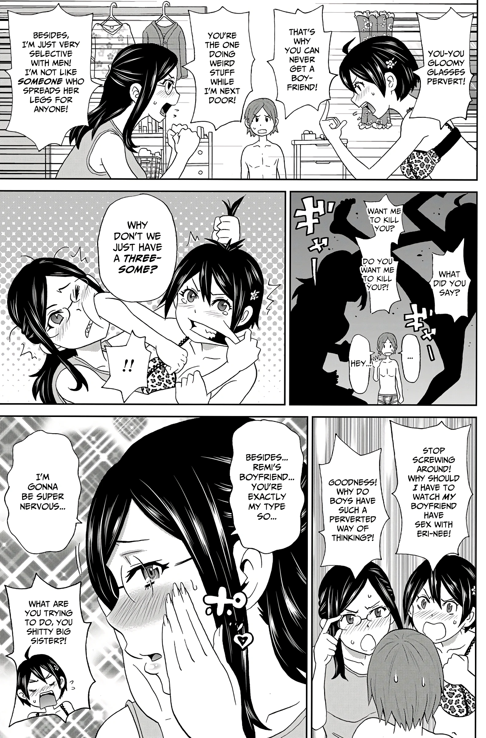 Hyper Double Cocking porn comic picture 5