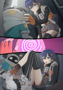 Hypnosis Rin porn comic picture 1