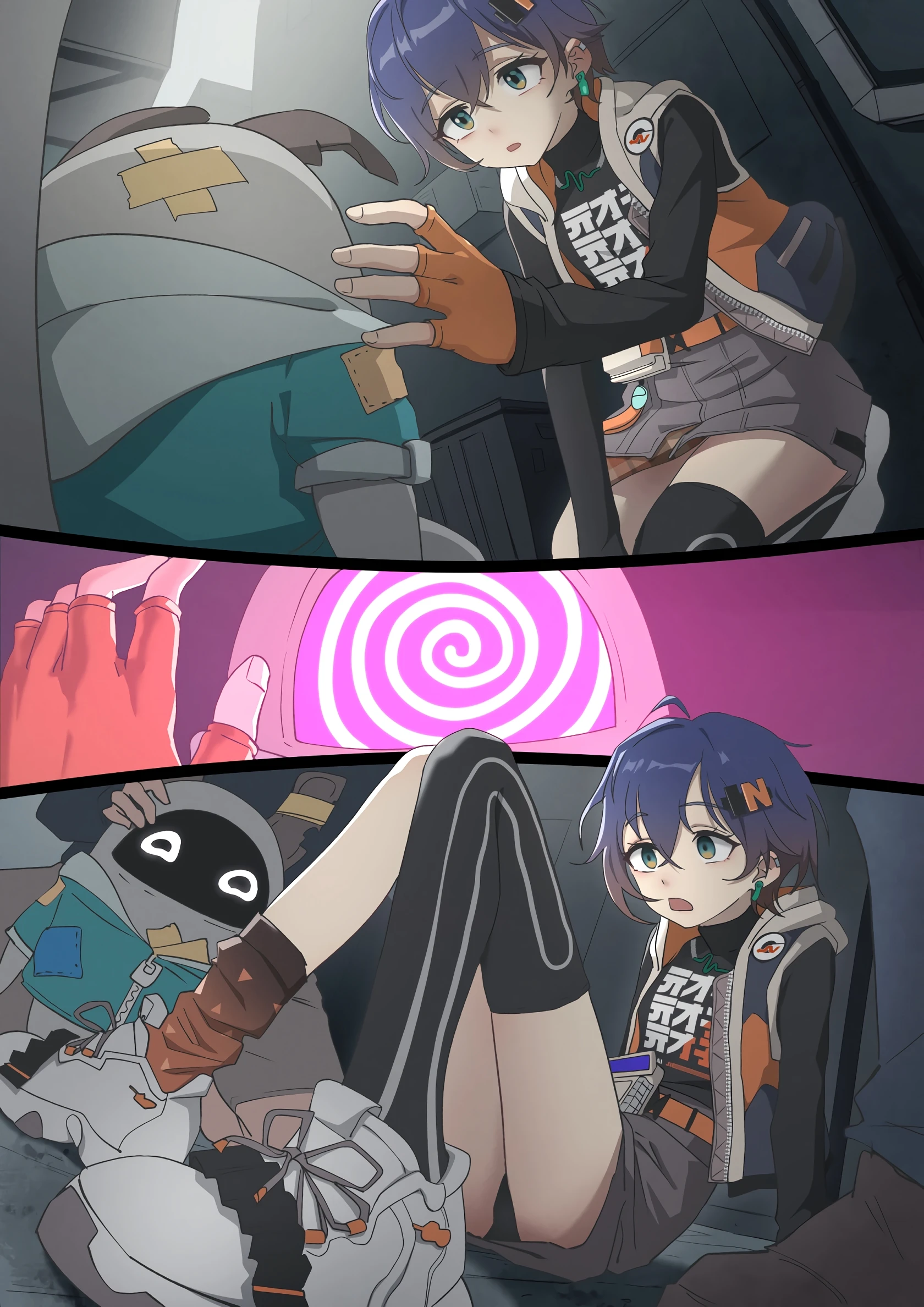 Hypnosis Rin porn comic picture 1