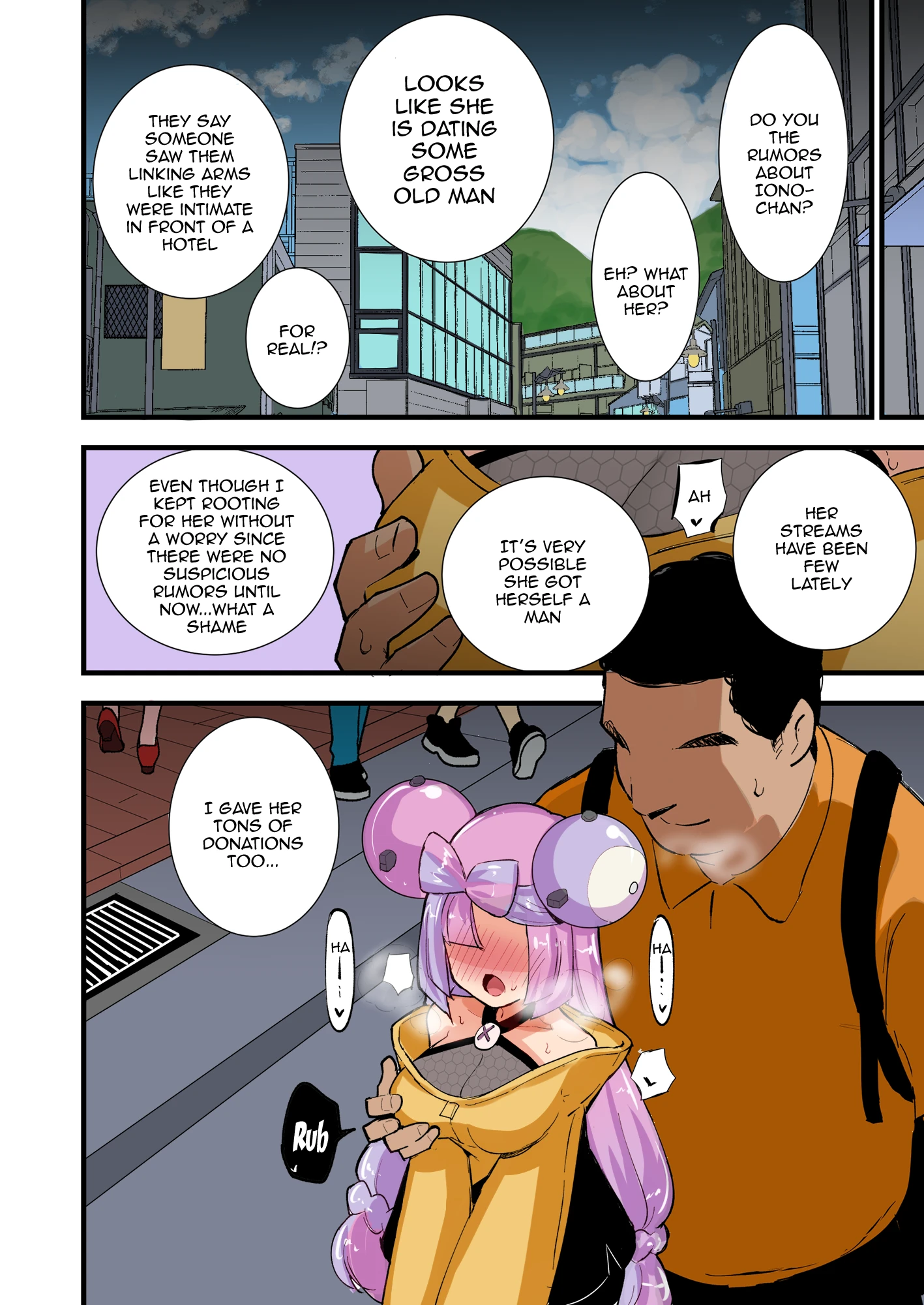 Hypnotized Iono porn comic picture 13