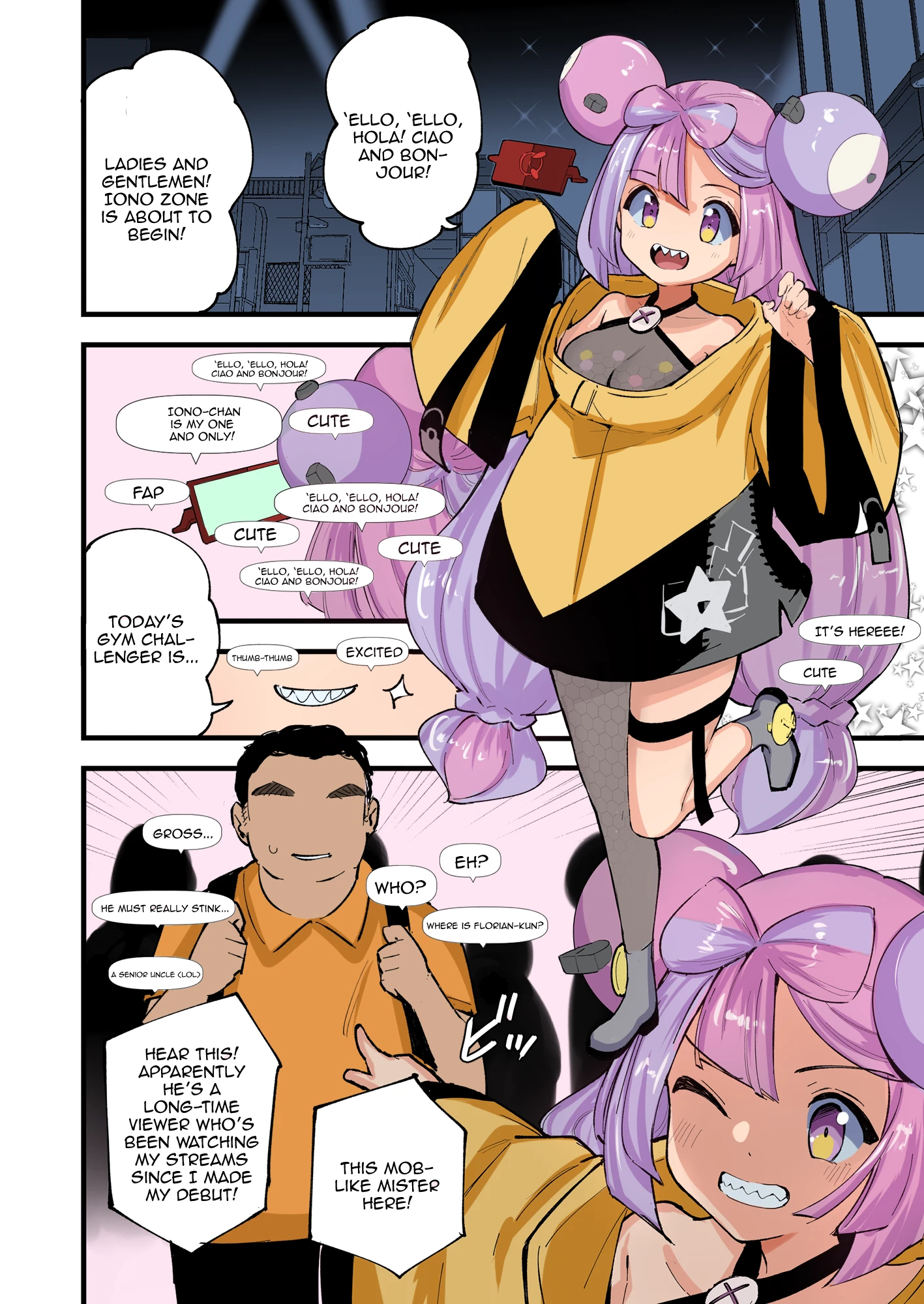 Hypnotized Iono porn comic picture 3