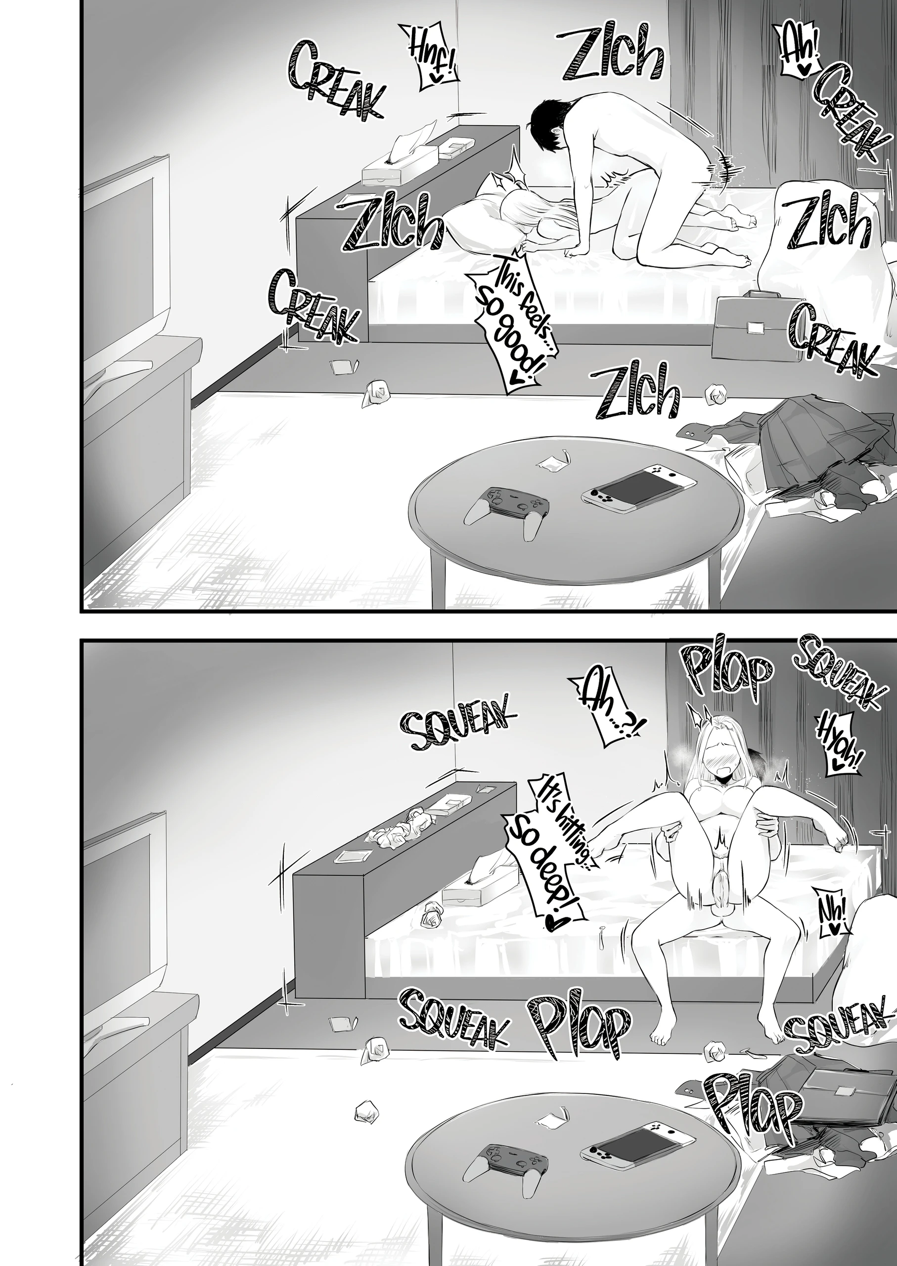 I Met Up With a Cool JK I Knew From an MMO and Had Great Sex With Her porn comic picture 30