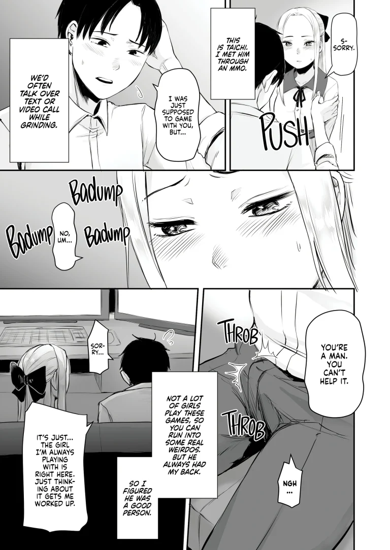 I Met Up With a Cool JK I Knew From an MMO and Had Great Sex With Her porn comic picture 5