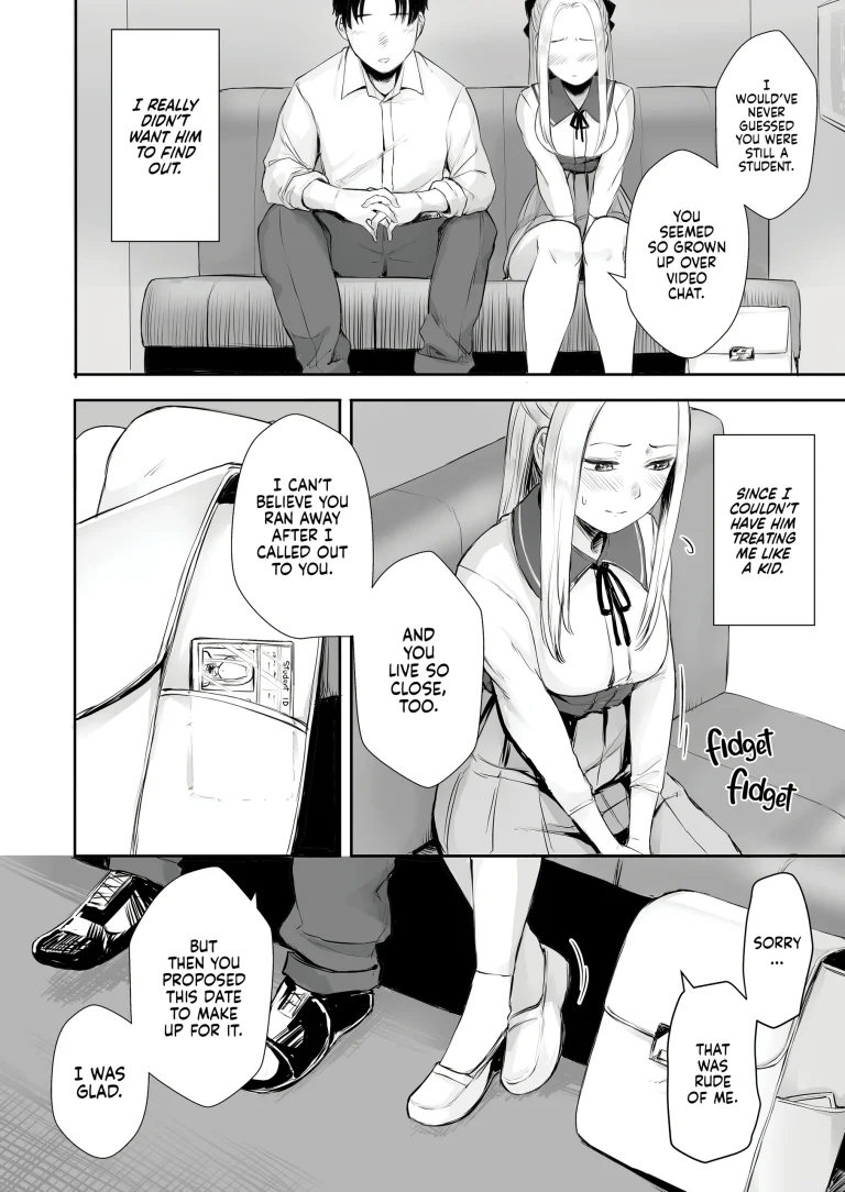 I Met Up With a Cool JK I Knew From an MMO and Had Great Sex With Her porn comic picture 6