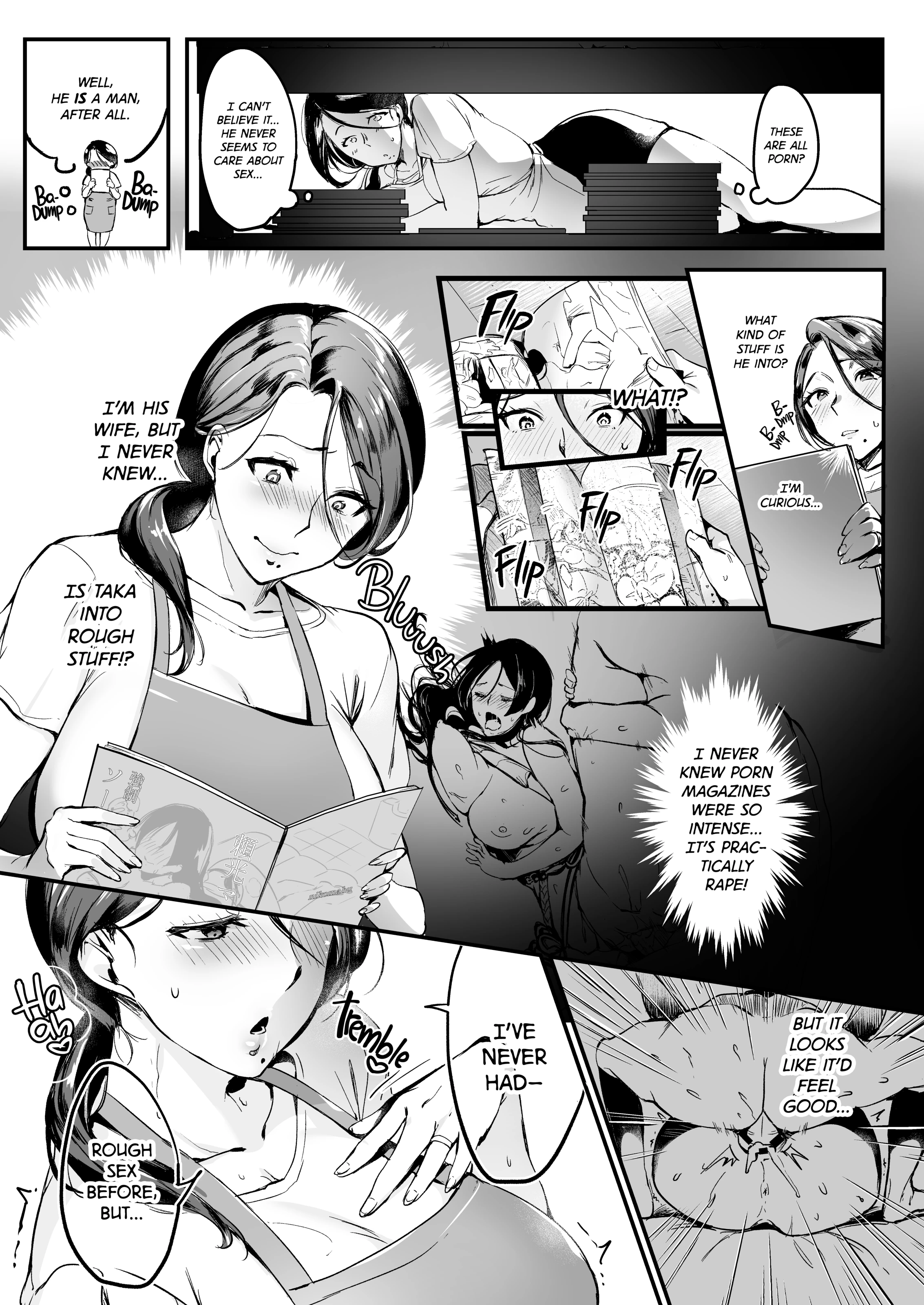 I Shouldn't Have Gone To The Doujinshi Convention Without Telling My Wife 1 porn comic picture 4