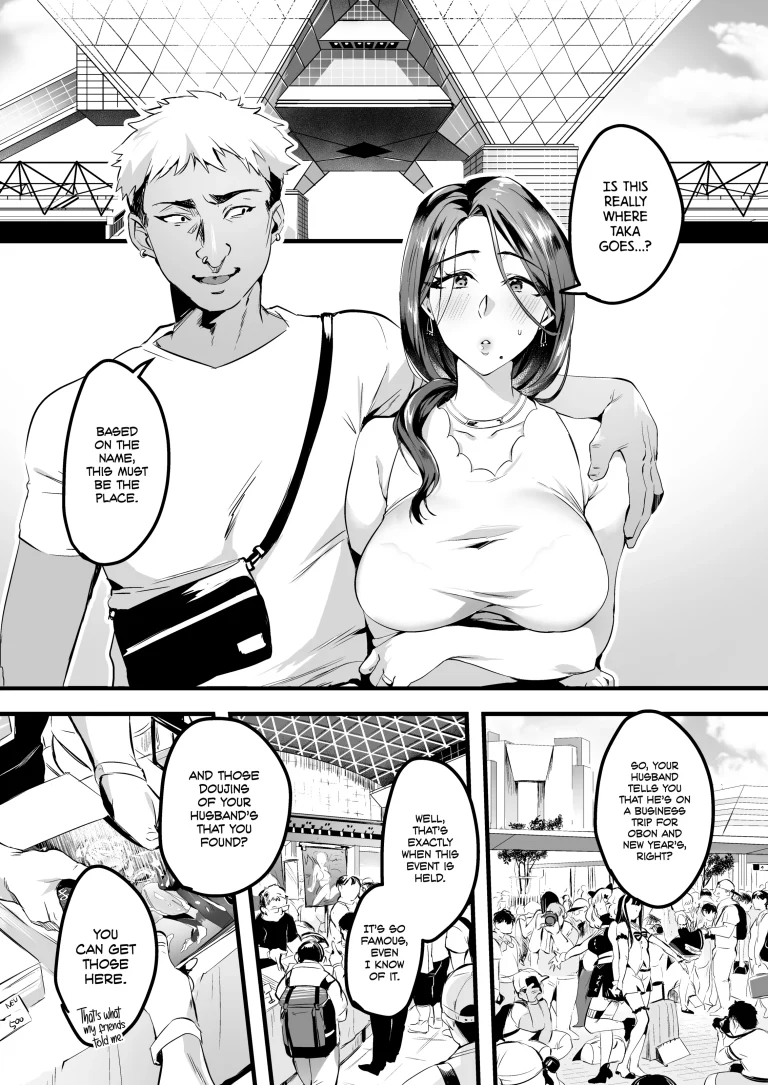 I Shouldn't Have Gone To The Doujinshi Convention Without Telling My Wife 2 porn comic picture 7