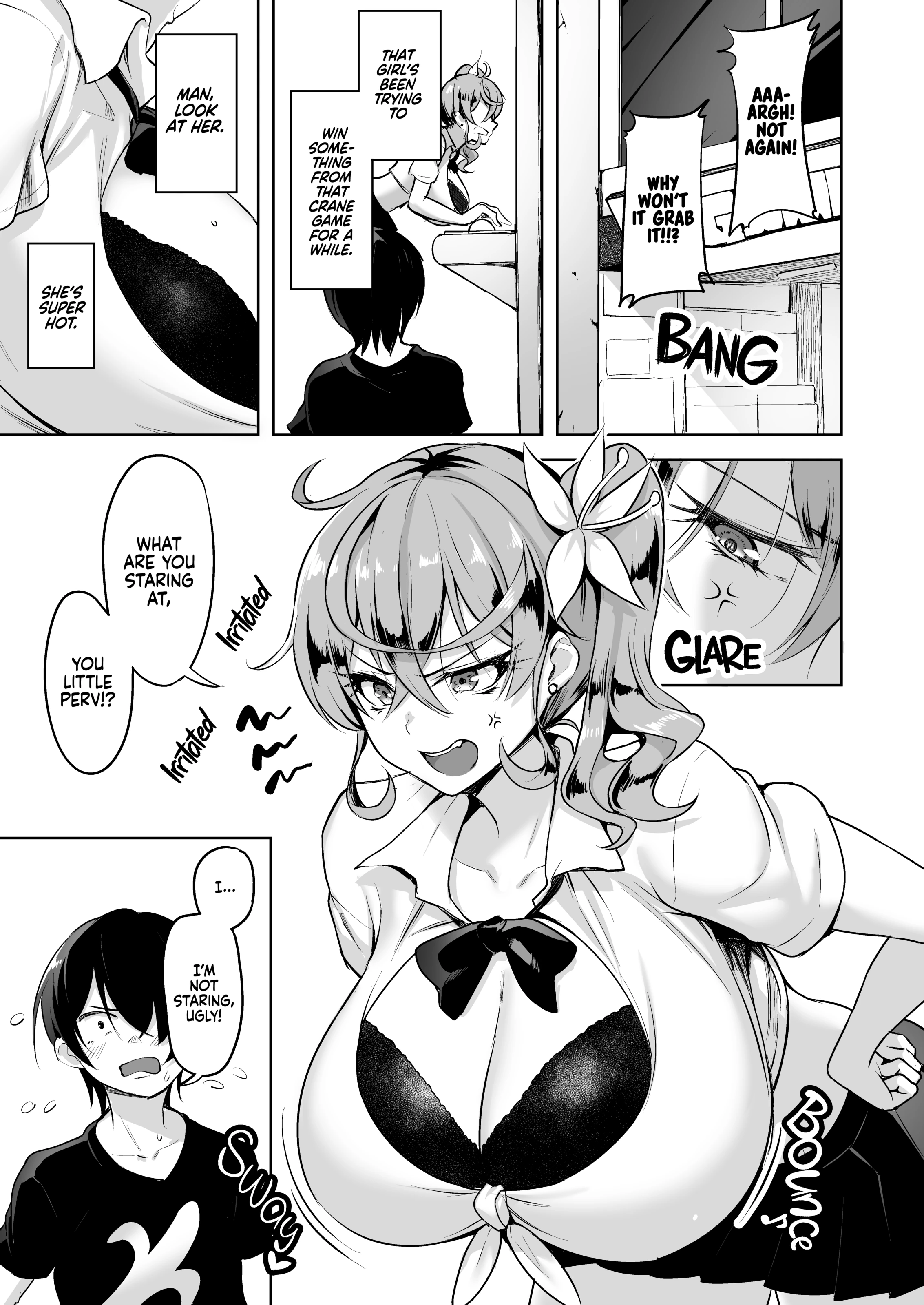 I Tried to Help a Cute Gal With a Crane Game and Now I’m Addicted to He porn comic picture 2
