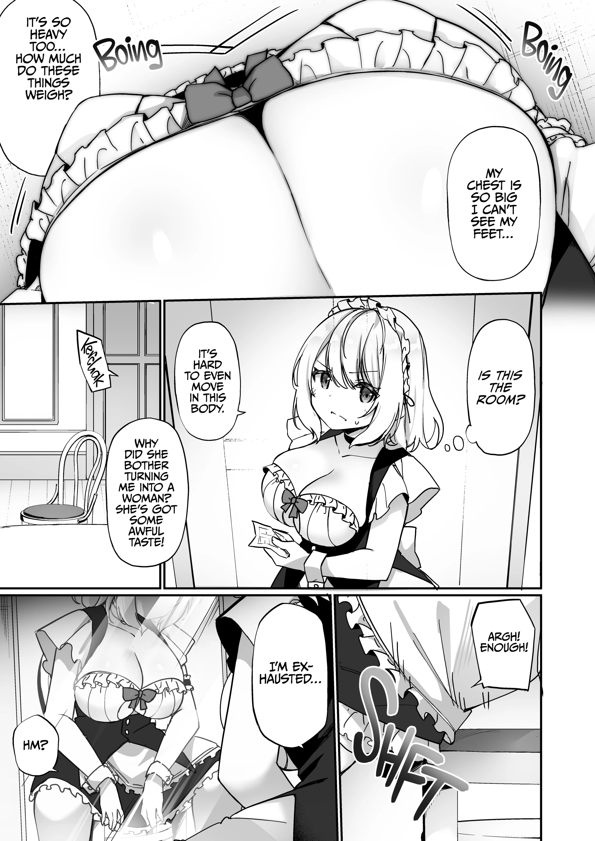 I Turned Into a Sexual Relief Maid porn comic picture 10