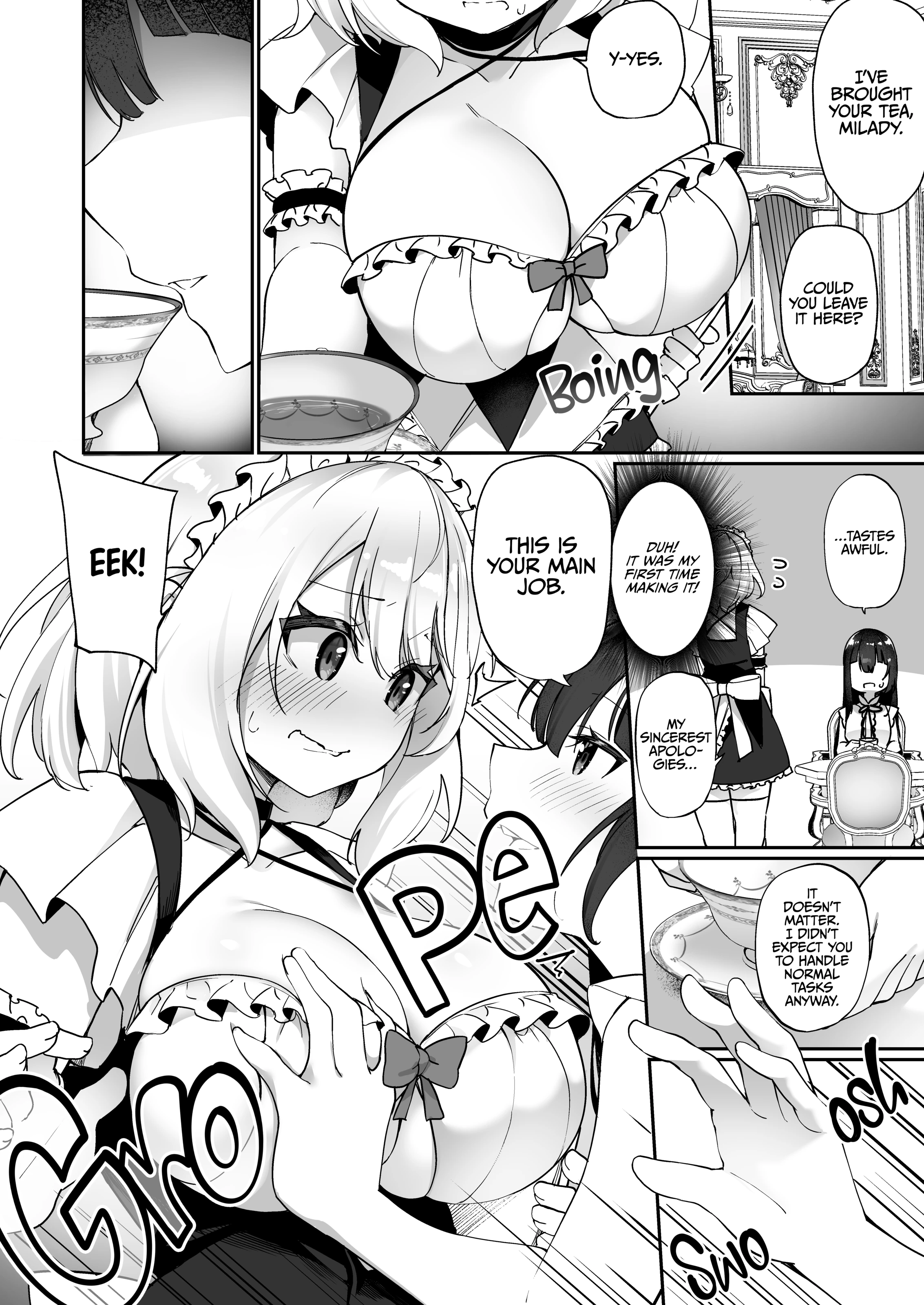 I Turned Into a Sexual Relief Maid porn comic picture 13
