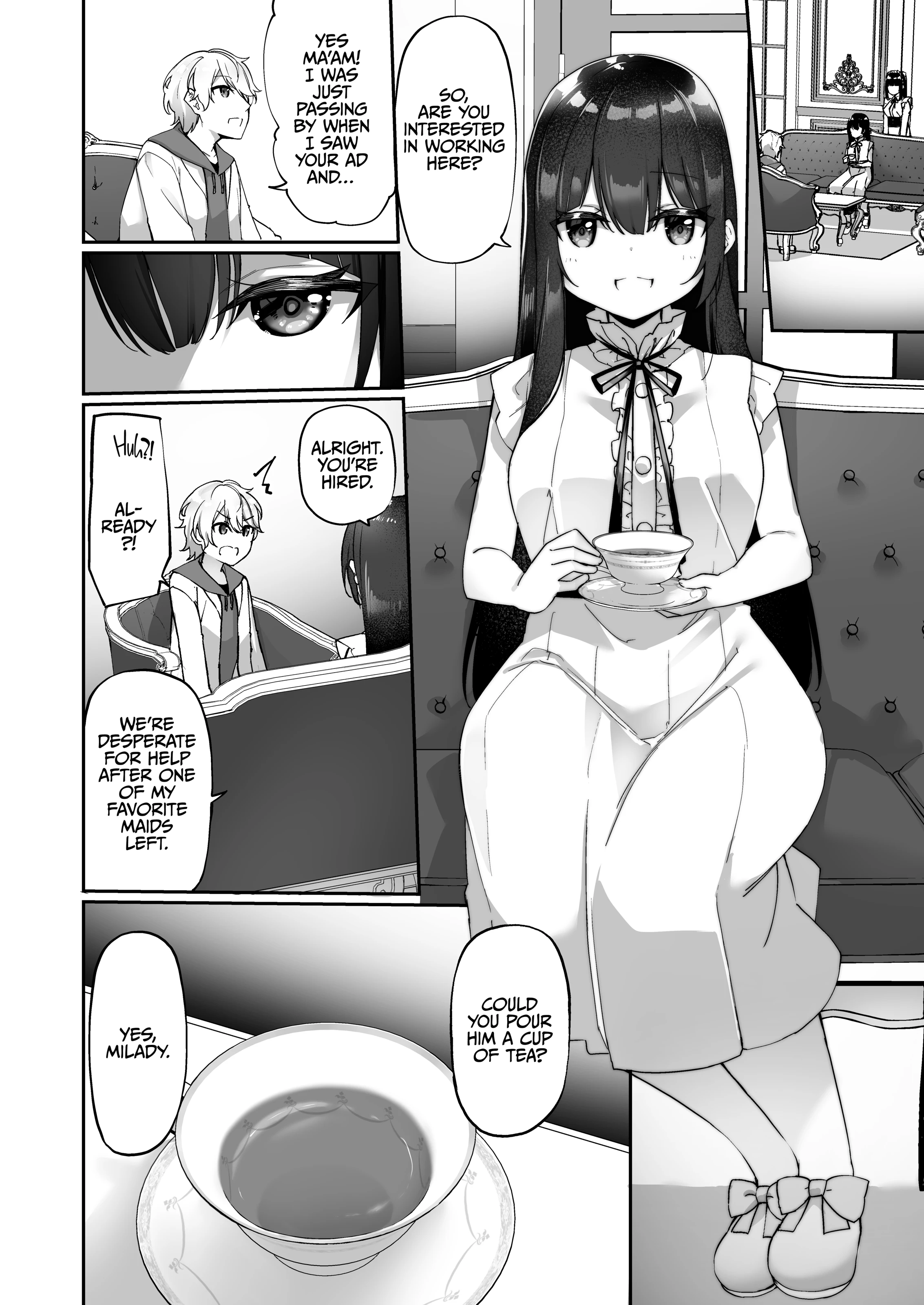 I Turned Into a Sexual Relief Maid porn comic picture 3
