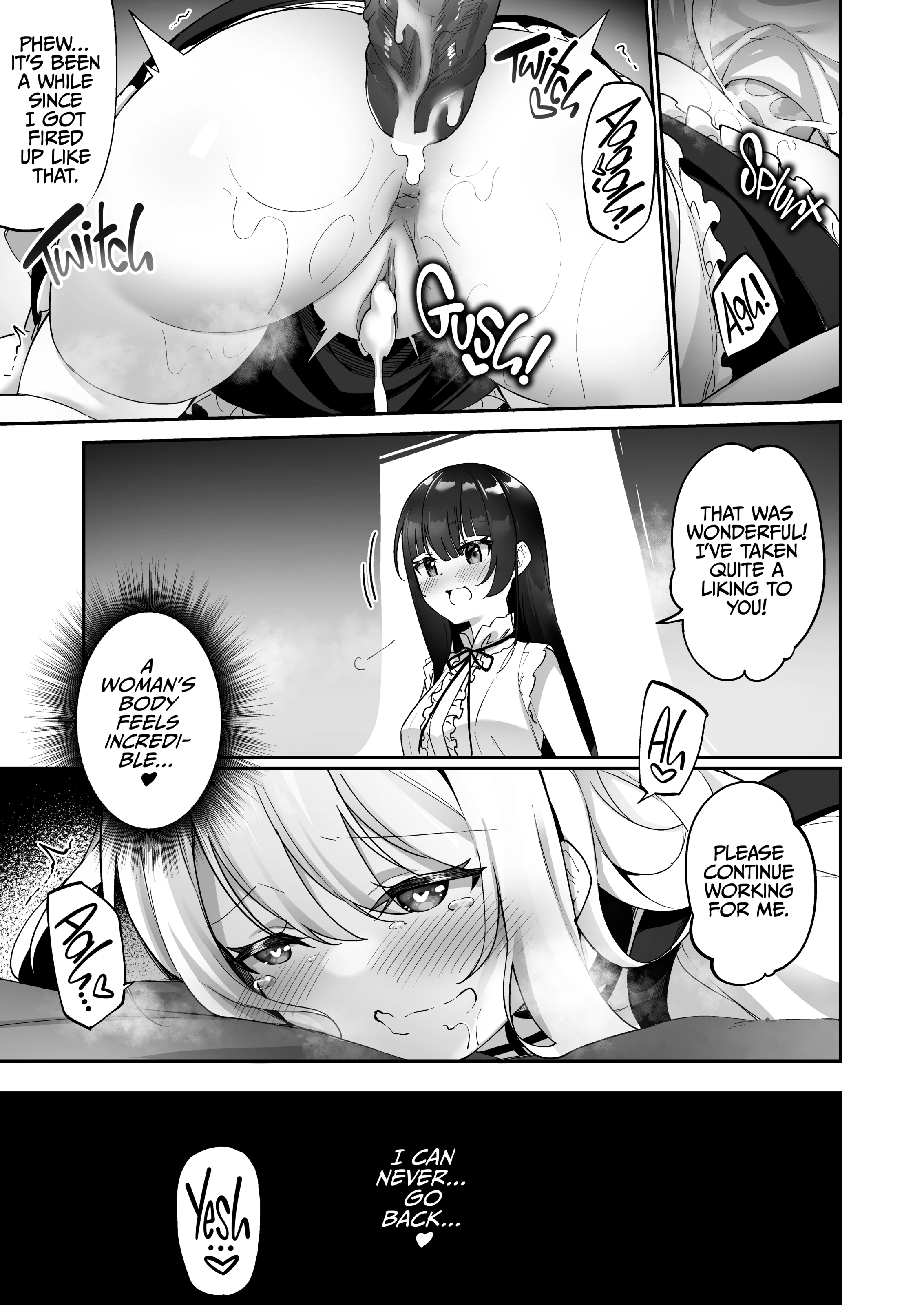 I Turned Into a Sexual Relief Maid porn comic picture 30