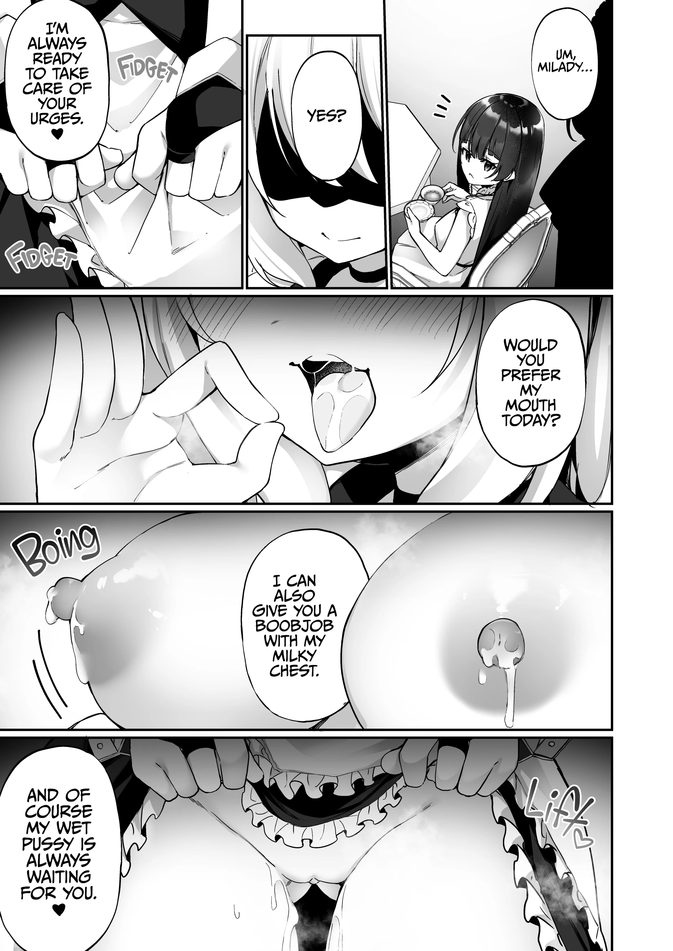 I Turned Into a Sexual Relief Maid porn comic picture 32