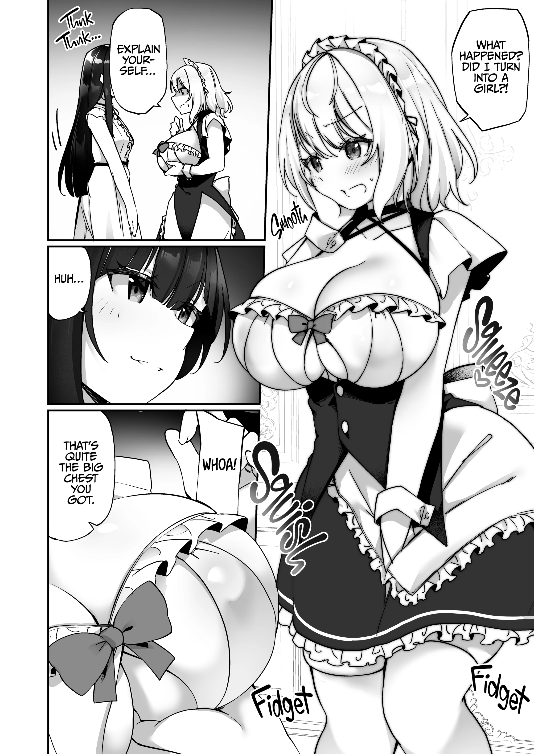 I Turned Into a Sexual Relief Maid porn comic picture 7