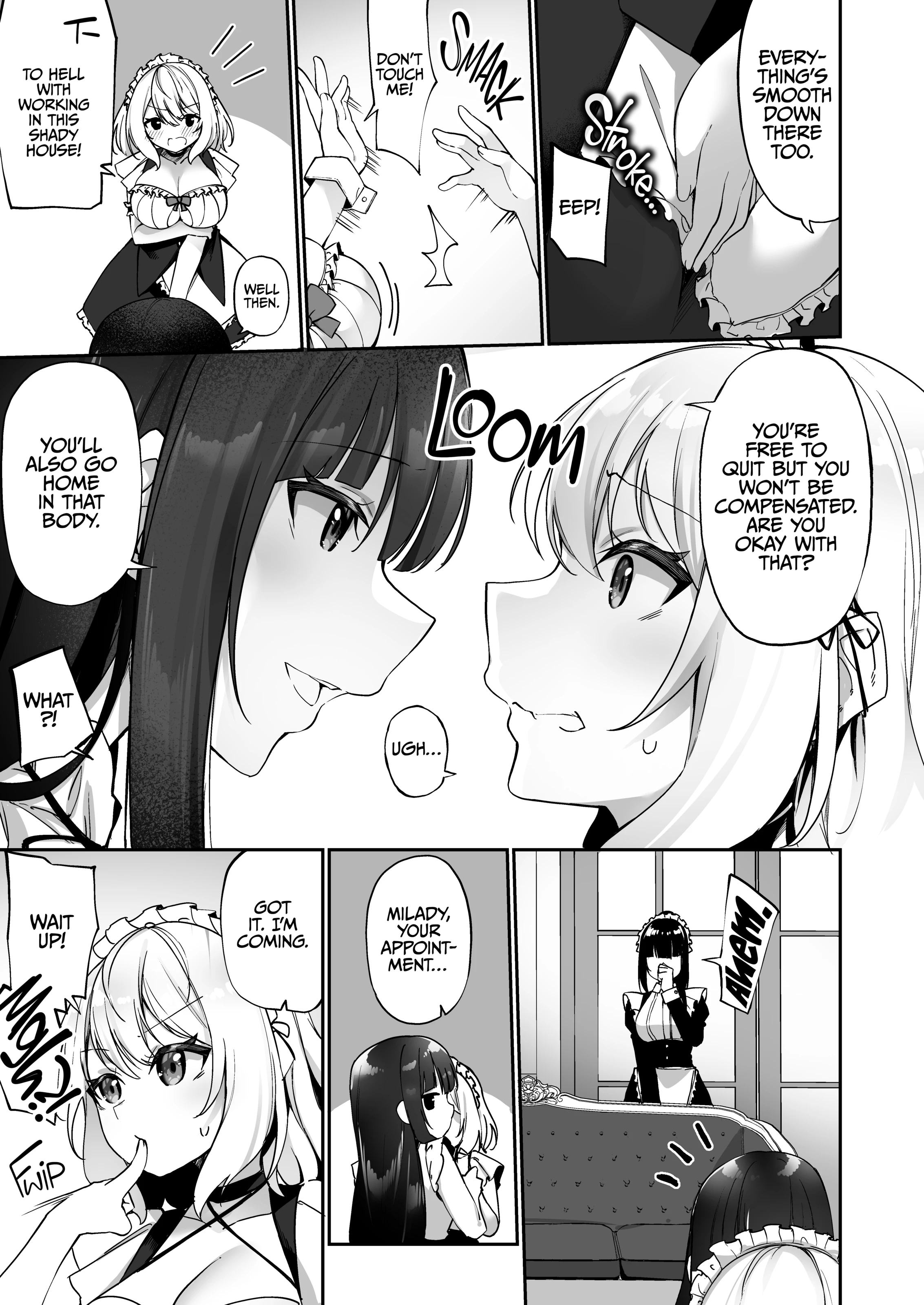 I Turned Into a Sexual Relief Maid porn comic picture 8