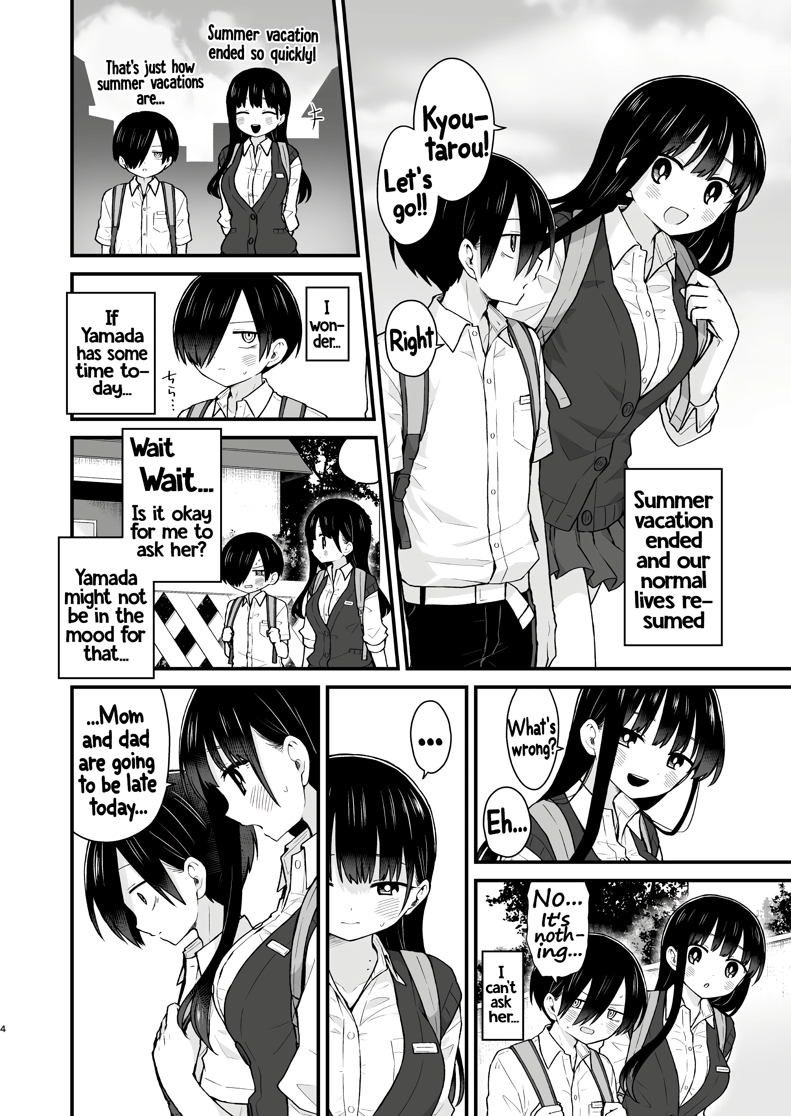 I want to ask you And I want to be asked porn comic picture 2