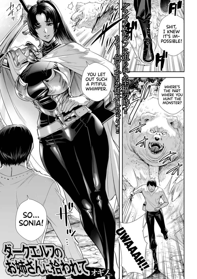 I Was Picked Up By Miss Dark Elf porn comic picture 1