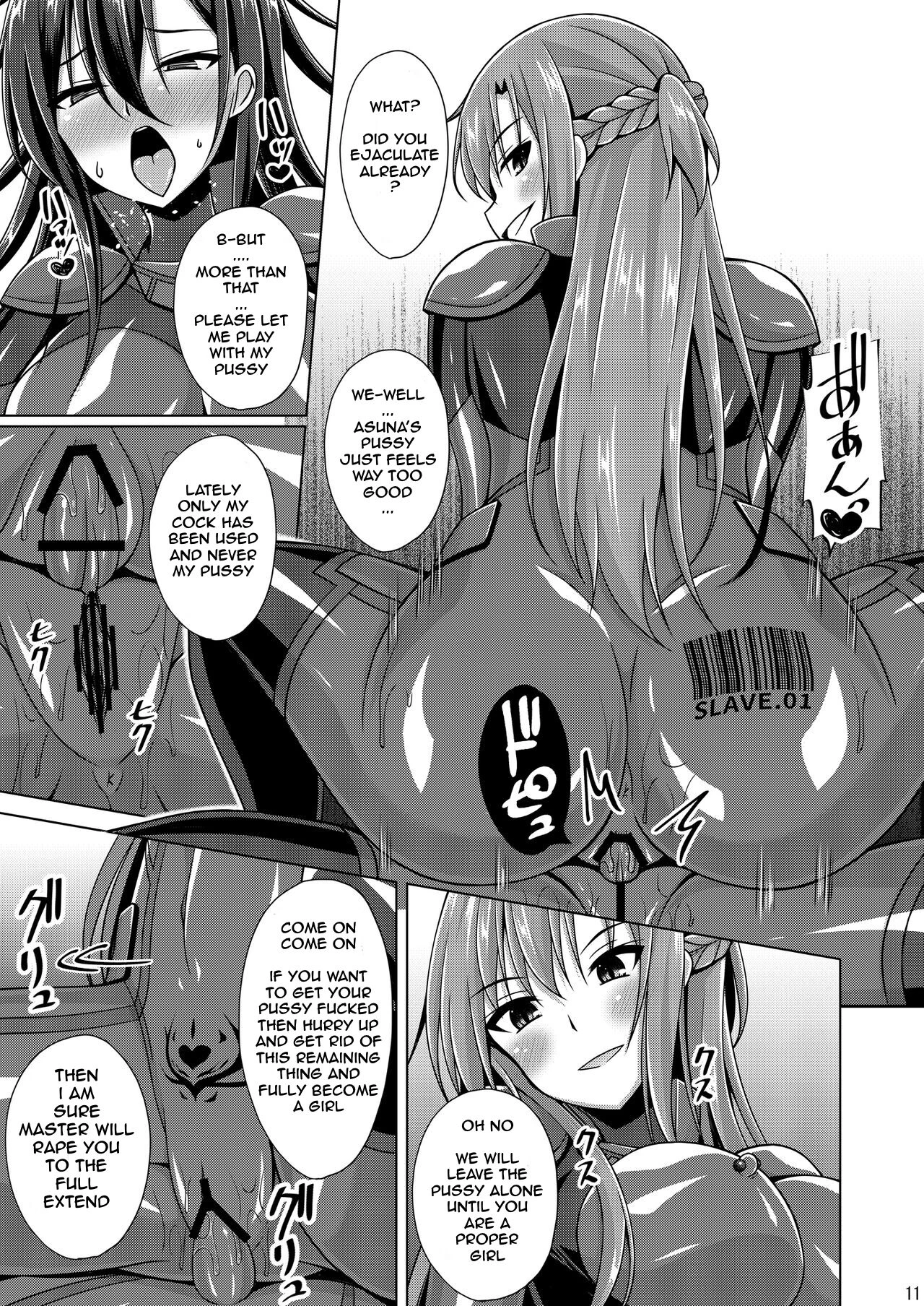 I, who was called the Black Swordsman, have no regrets... porn comic picture 10