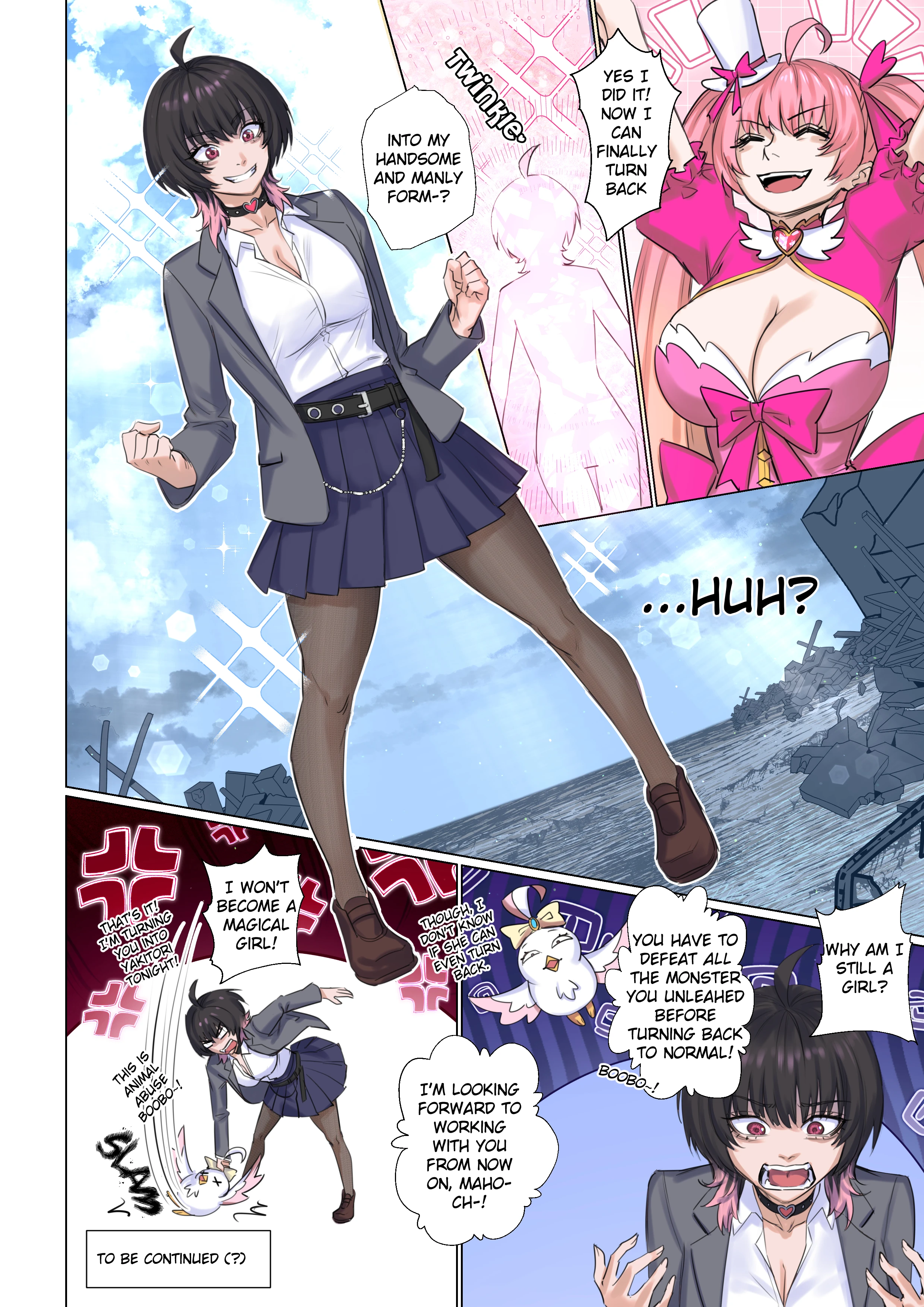 I Won't Become a Magical Girl! porn comic picture 17