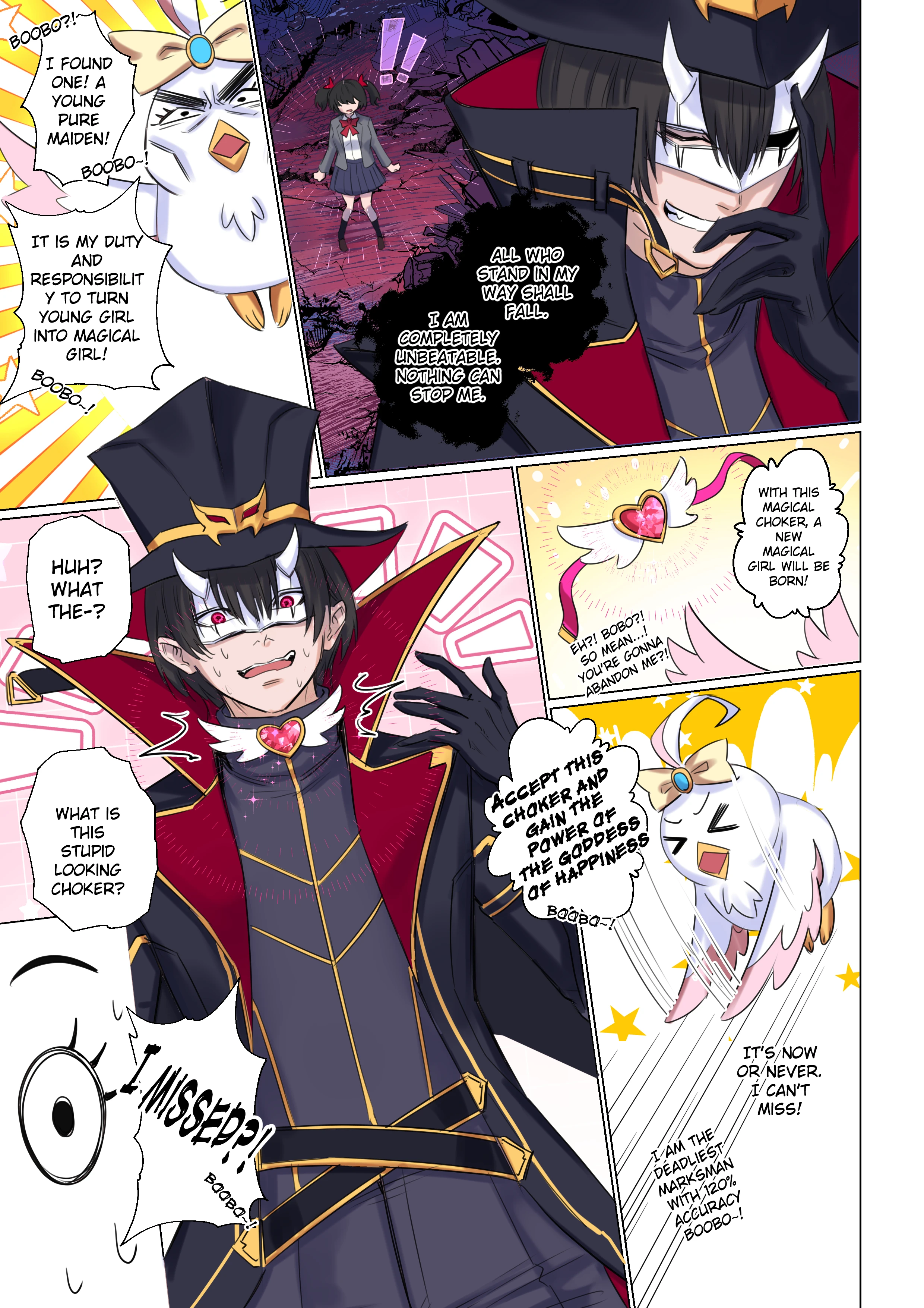 I Won't Become a Magical Girl! porn comic picture 4