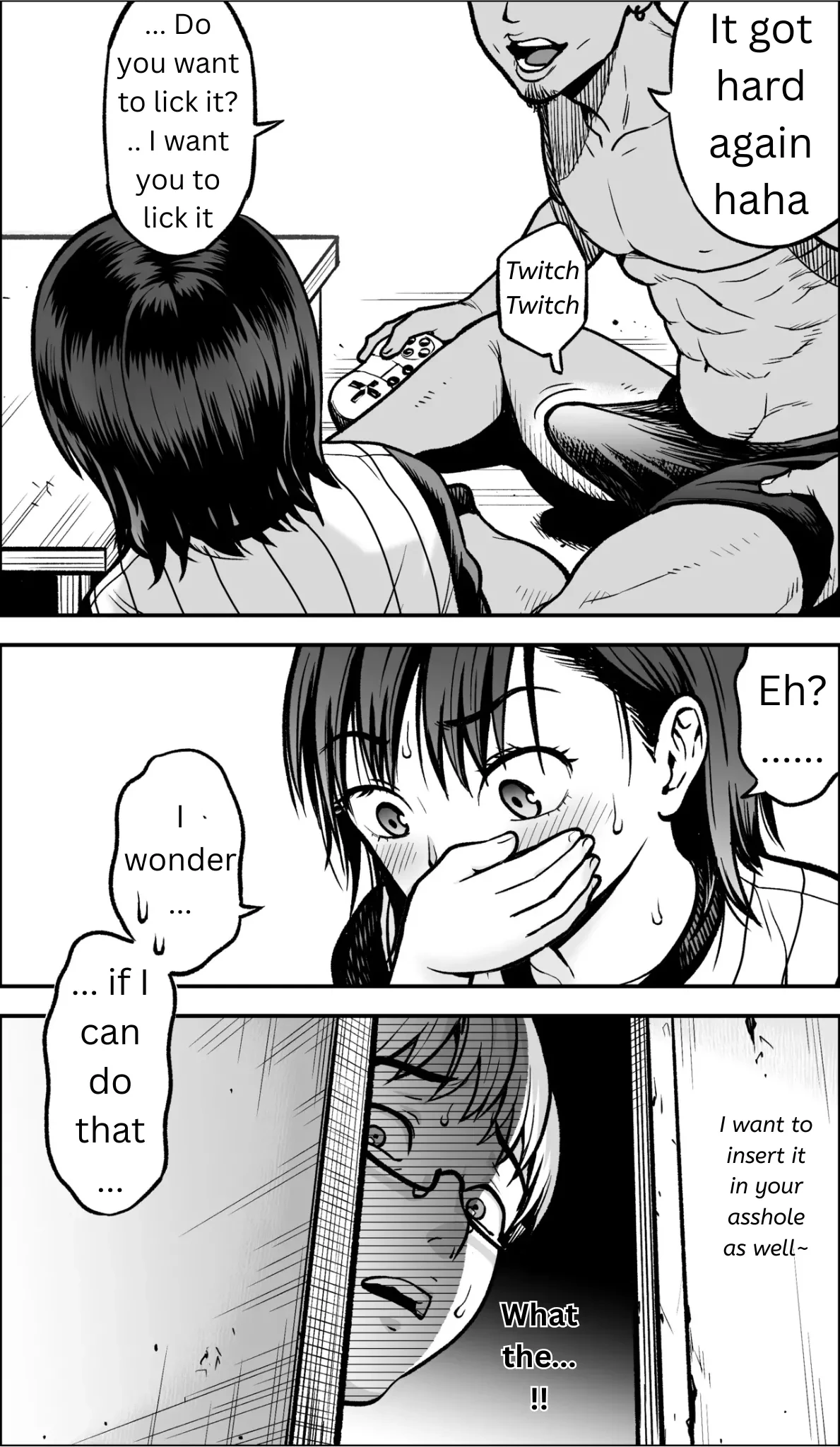 If only I had the courage porn comic picture 122