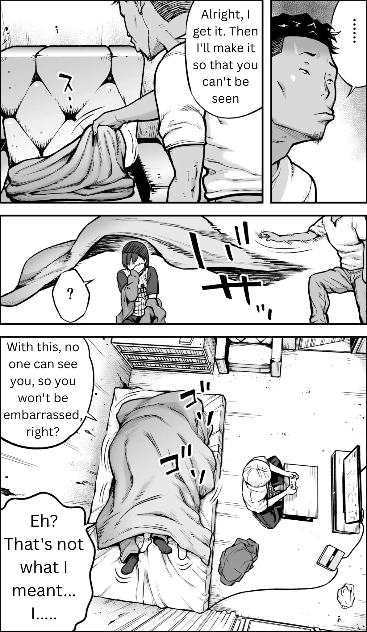If only I had the courage porn comic picture 40