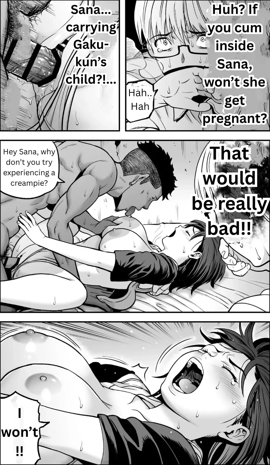 If only I had the courage porn comic picture 78
