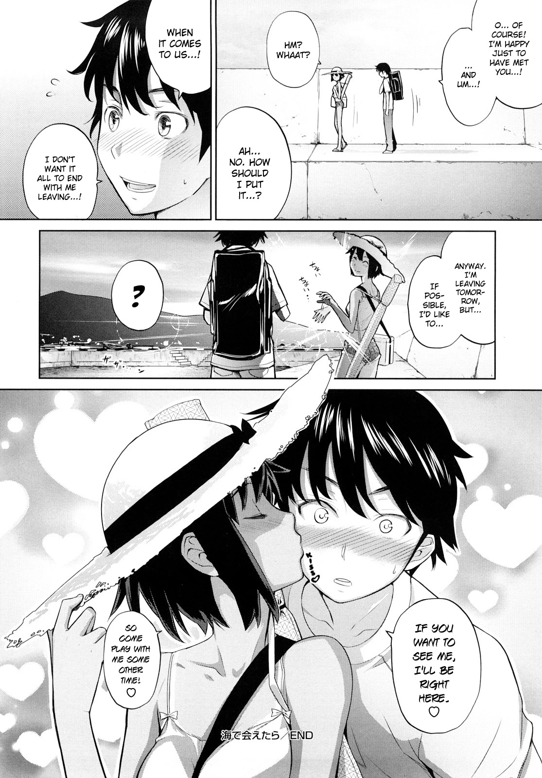 If we could meet by the sea porn comic picture 19