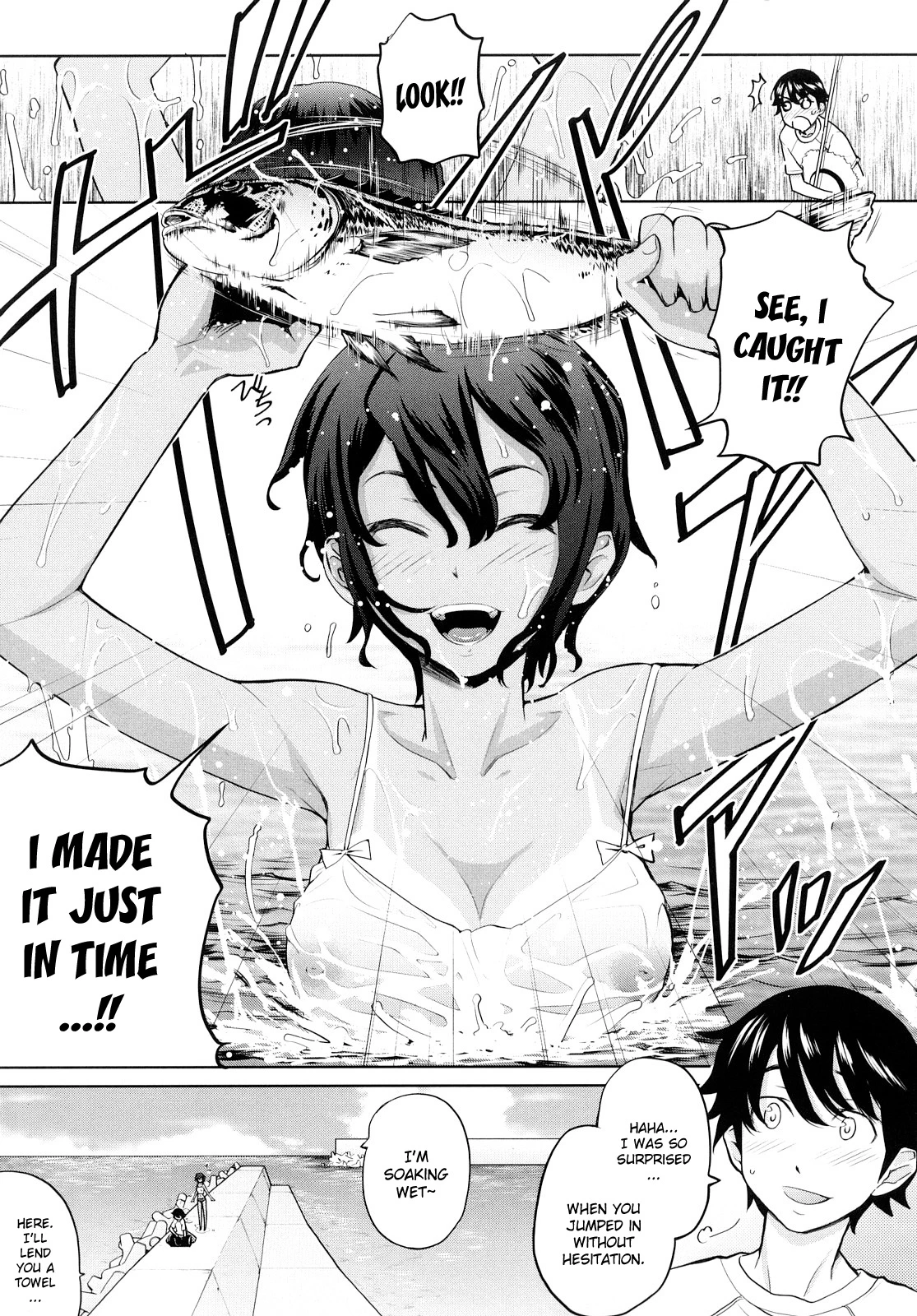 If we could meet by the sea porn comic picture 6