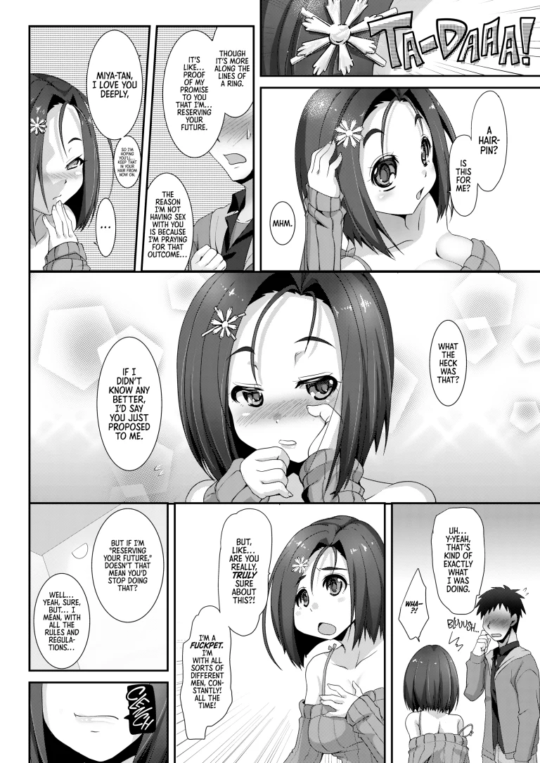 If You Want To Uphold Our Chastity, Why Not Fuck The Me On Your Screen Instead porn comic picture 5