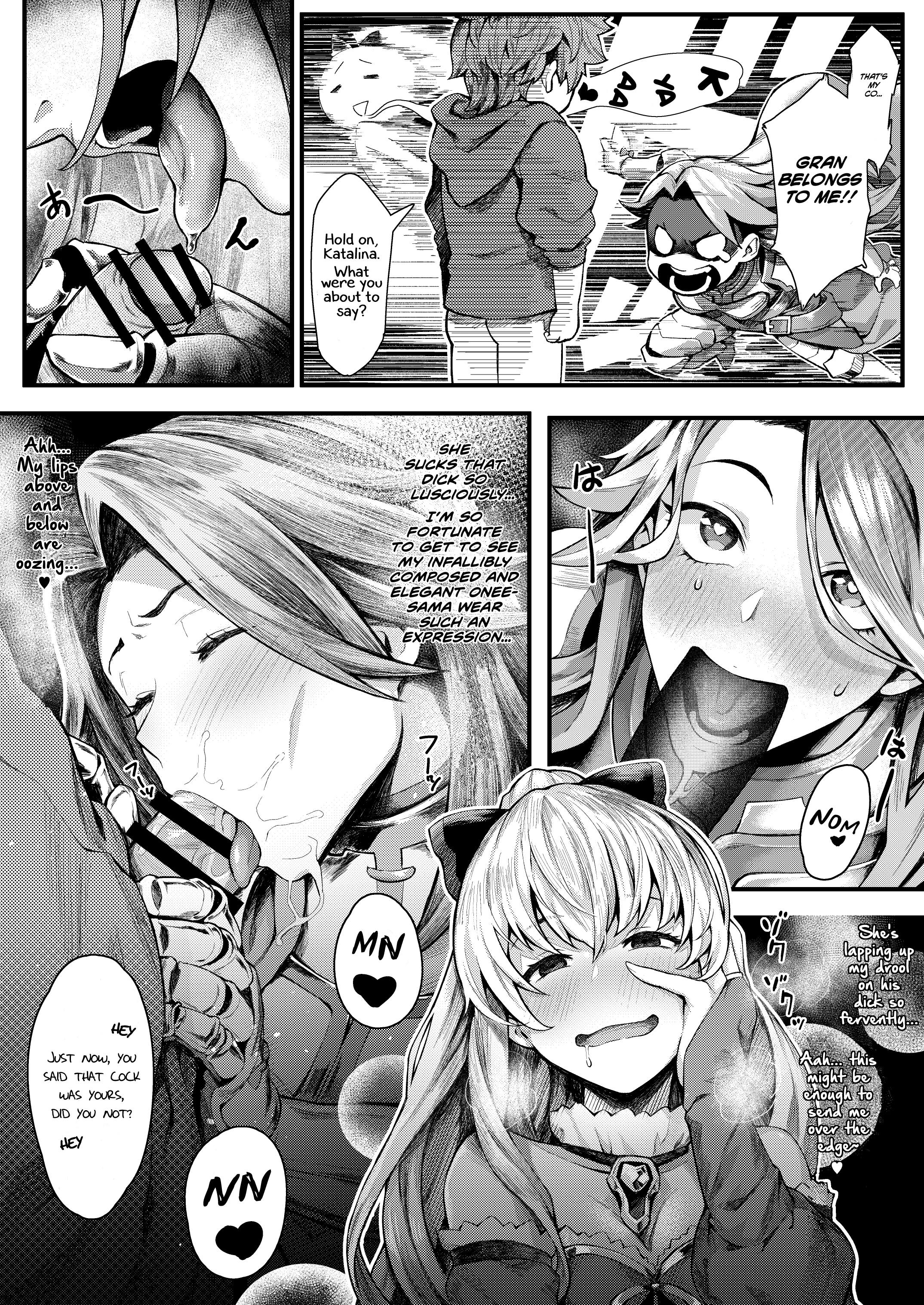 If you're giving it to Onee-sama, include me as well. porn comic picture 10