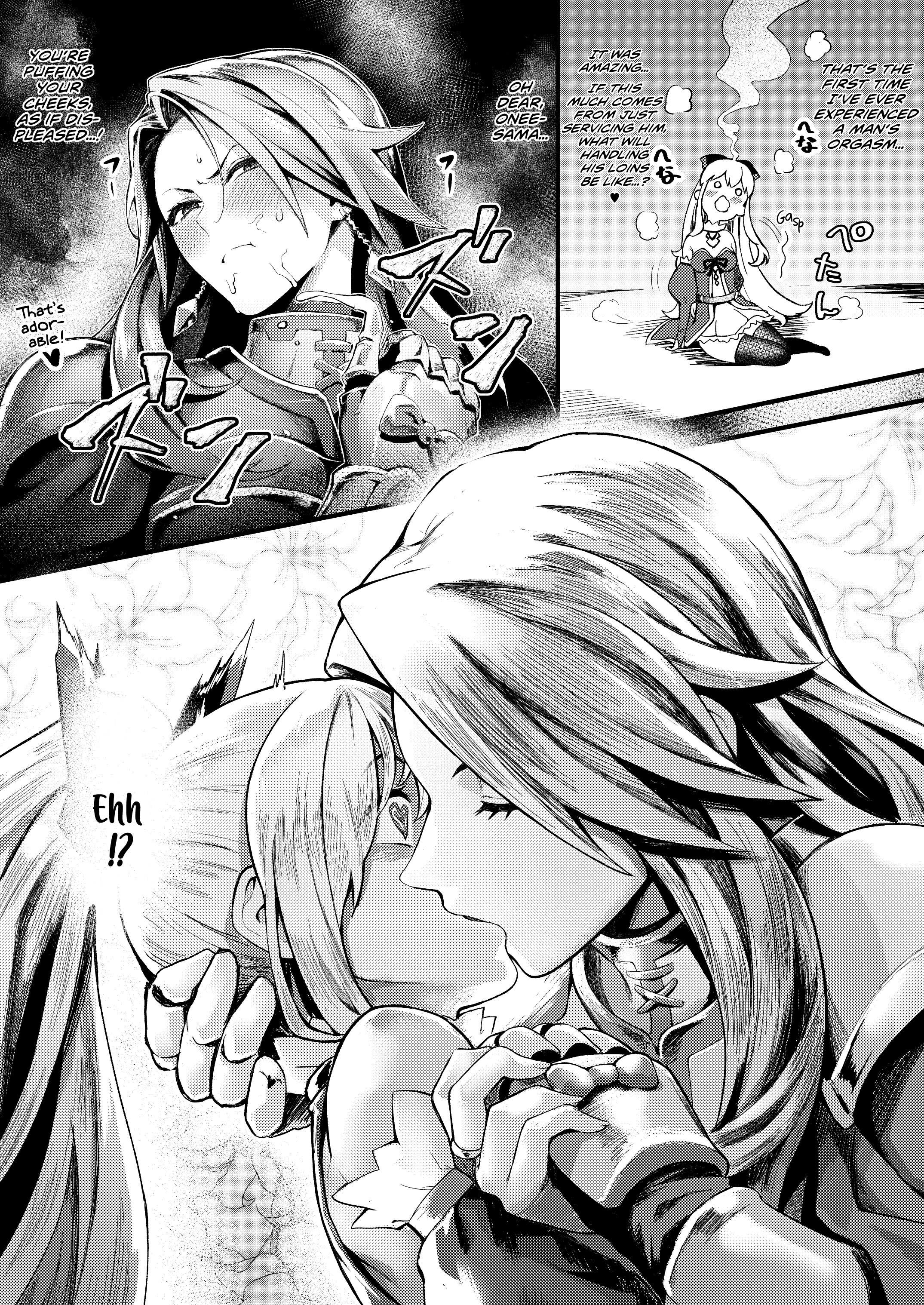 If you're giving it to Onee-sama, include me as well. porn comic picture 13