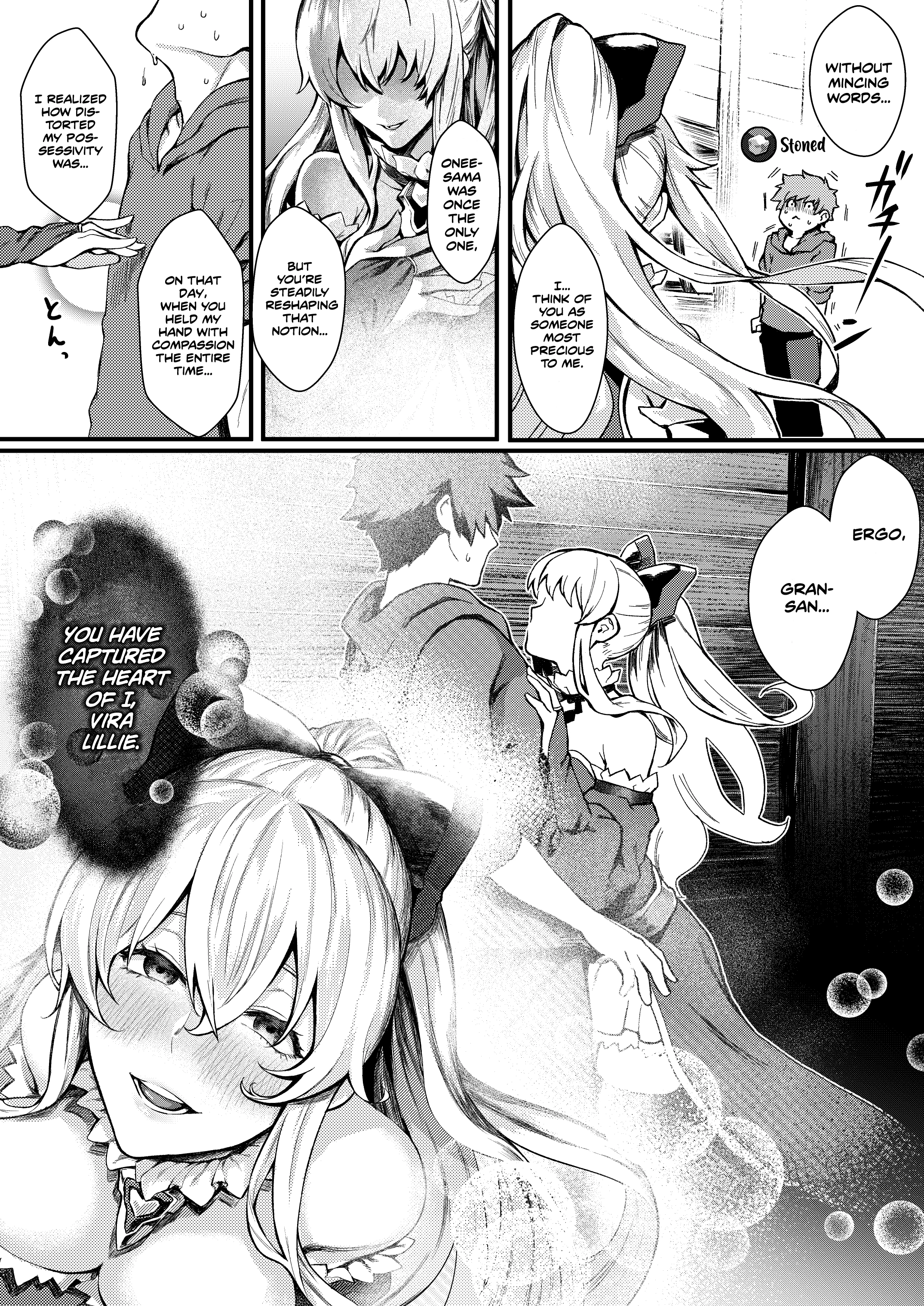 If you're giving it to Onee-sama, include me as well. porn comic picture 5