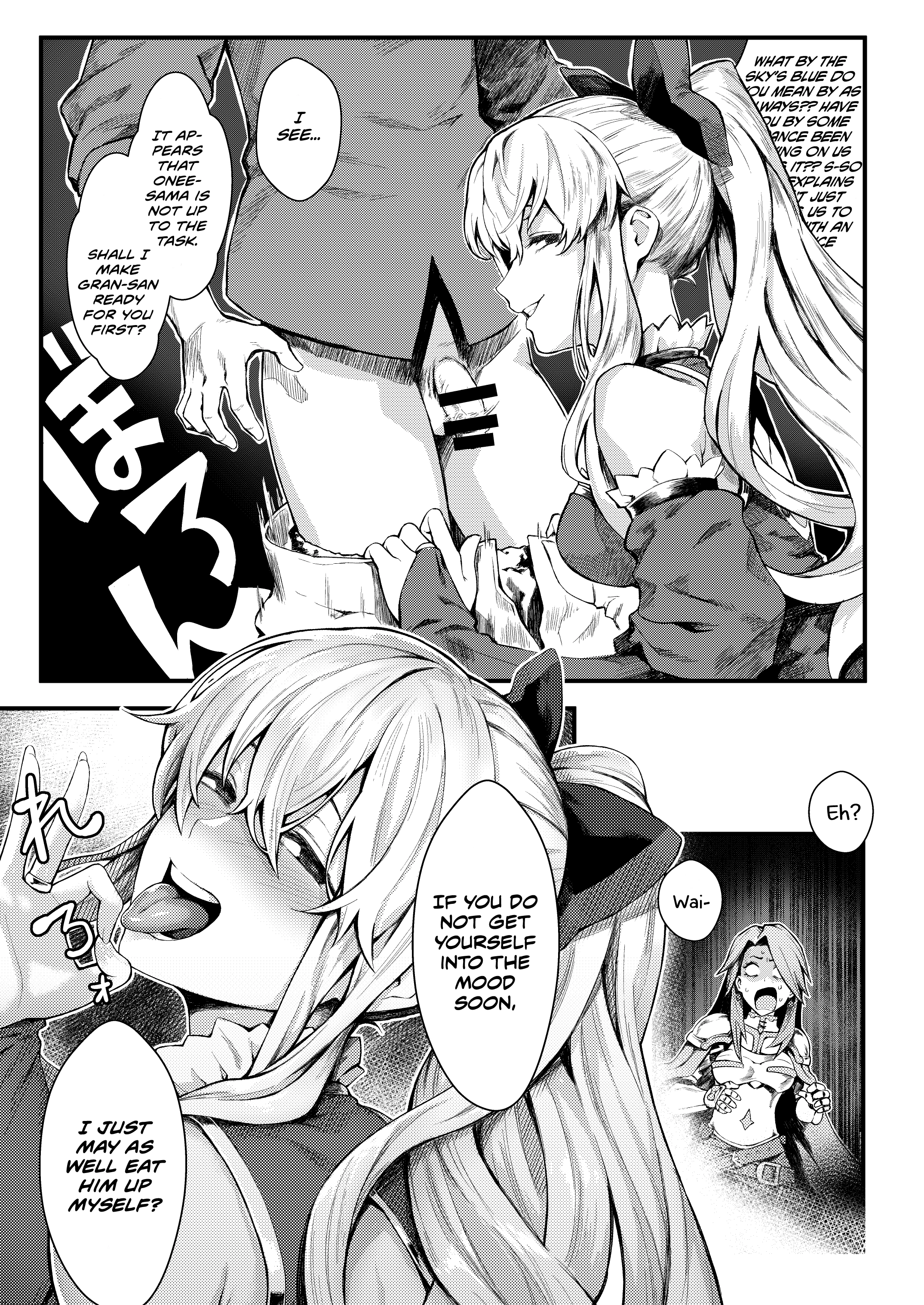 If you're giving it to Onee-sama, include me as well. porn comic picture 8
