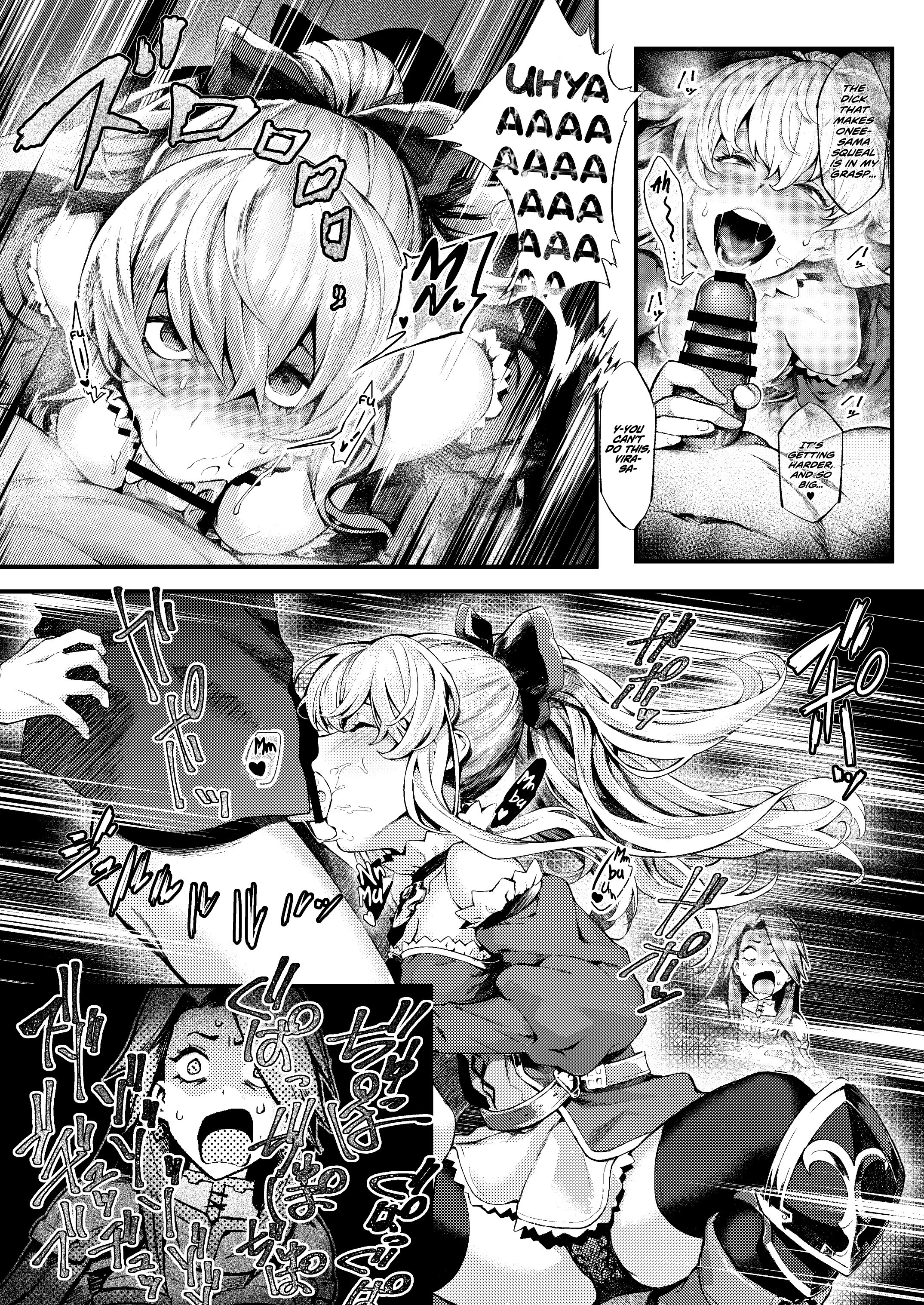 If you're giving it to Onee-sama, include me as well. porn comic picture 9