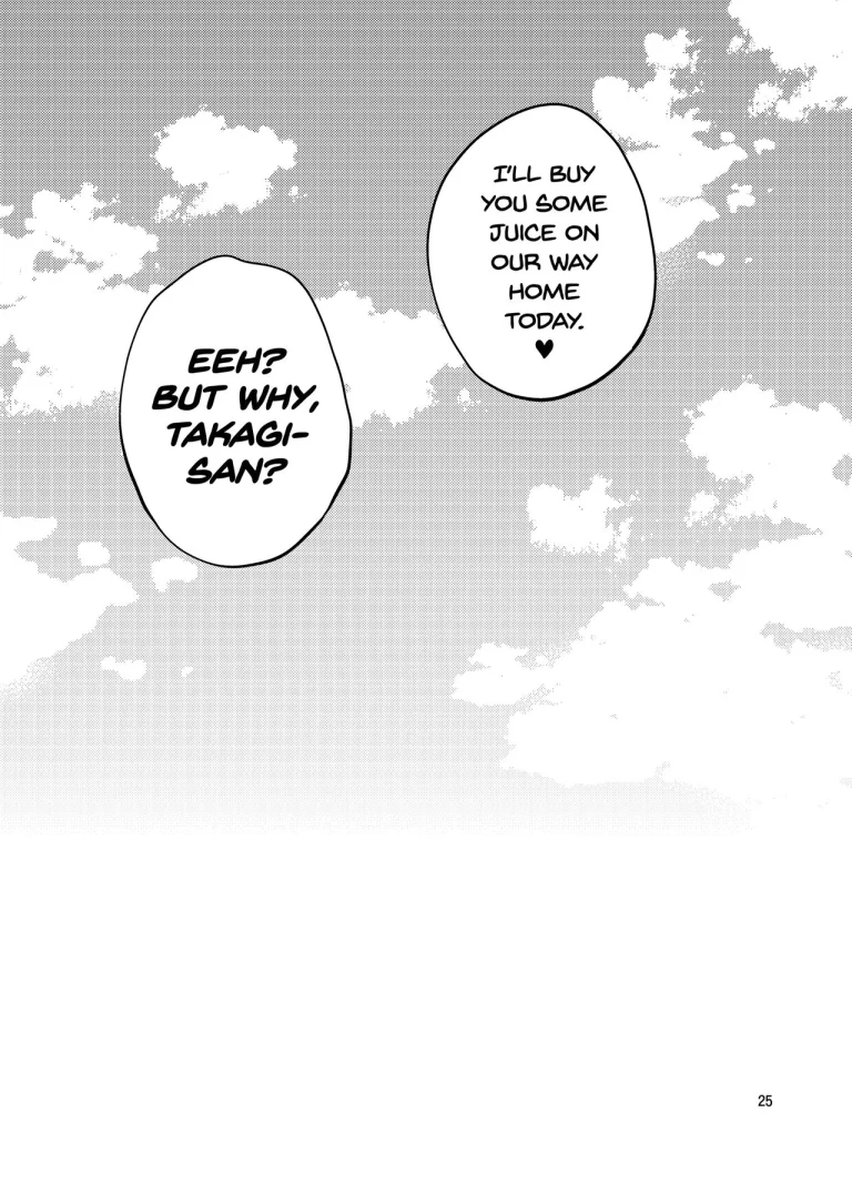 Ijikuri Jouzu no Takagi-san porn comic picture 24