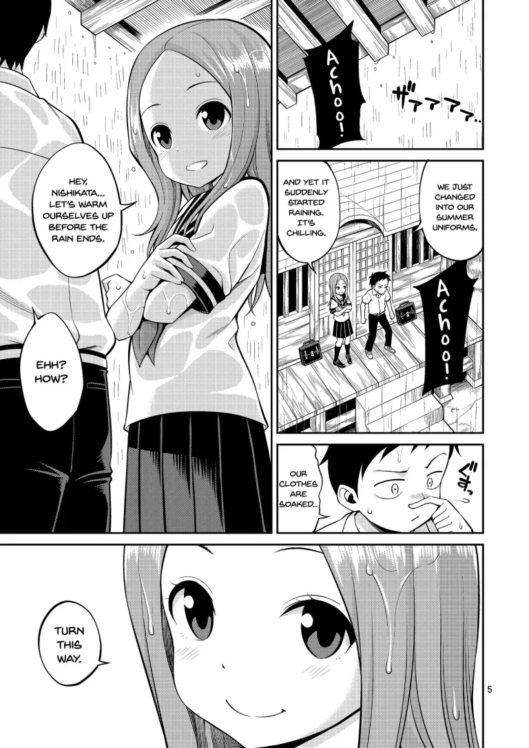 Ijikuri Jouzu no Takagi-san porn comic picture 4