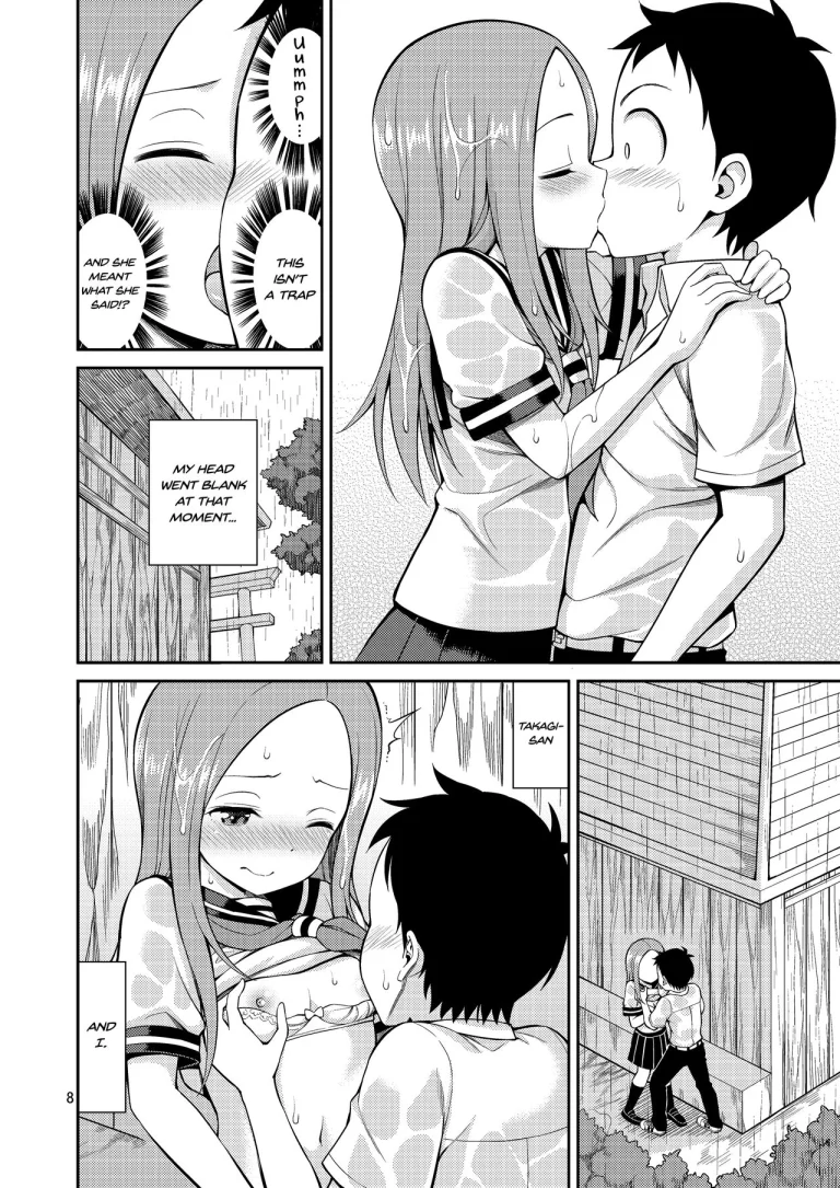 Ijikuri Jouzu no Takagi-san porn comic picture 7
