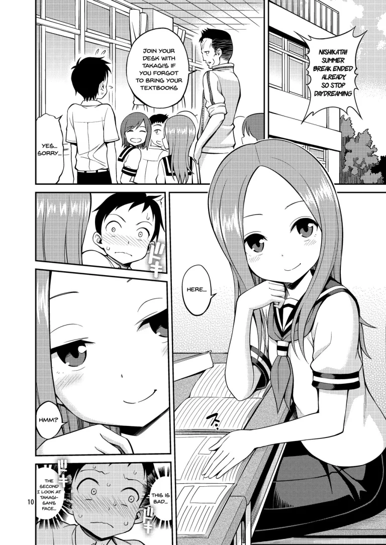 Ijikuri Jouzu no Takagi-san porn comic picture 9