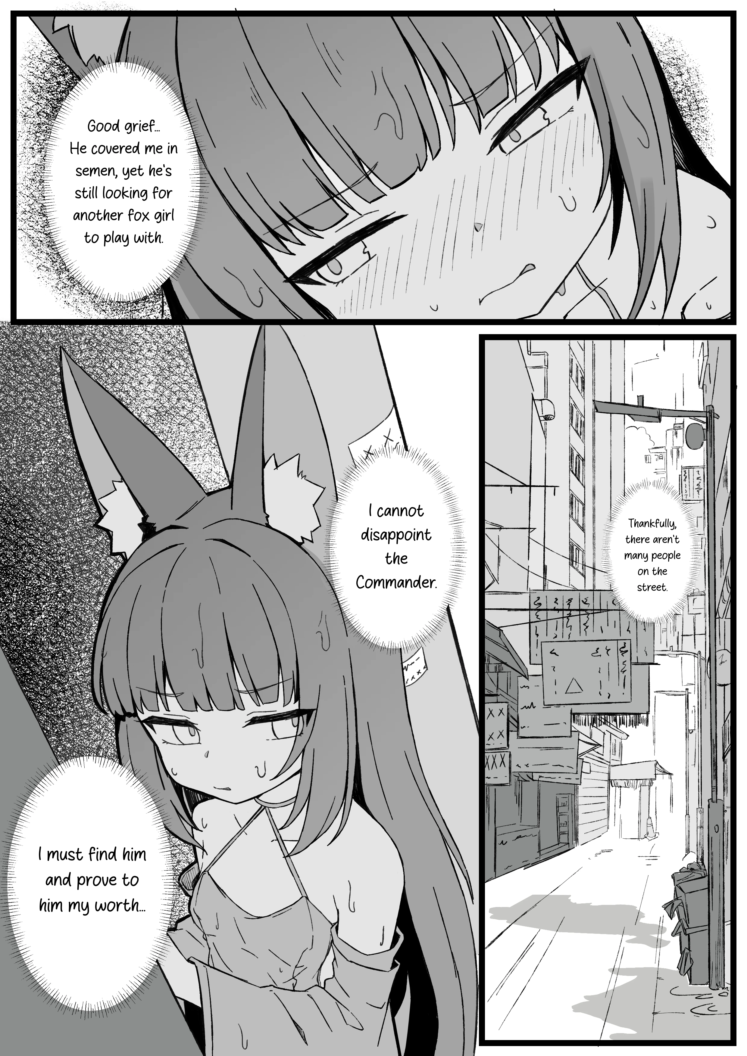 I'm Addicted to Developing My Peehole-Pussy porn comic picture 3