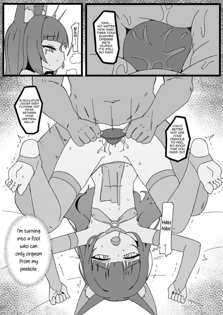 I'm Addicted to Developing My Peehole-Pussy porn comic picture 30