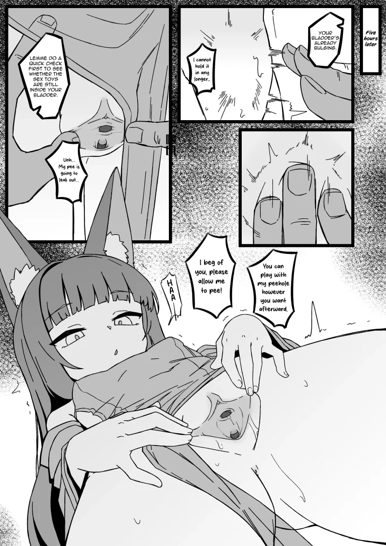 I'm Addicted to Developing My Peehole-Pussy porn comic picture 9