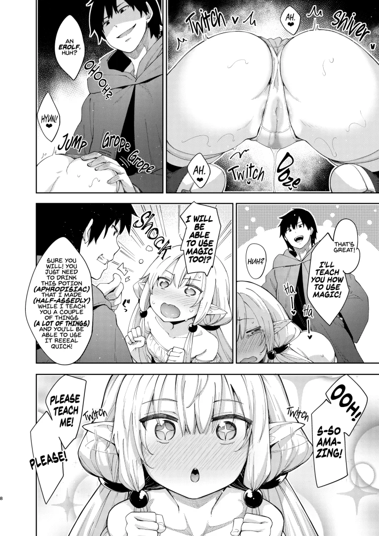 I'm in Another World, so I Guess I'll Use Magic to Be Lewd 2 porn comic picture 6