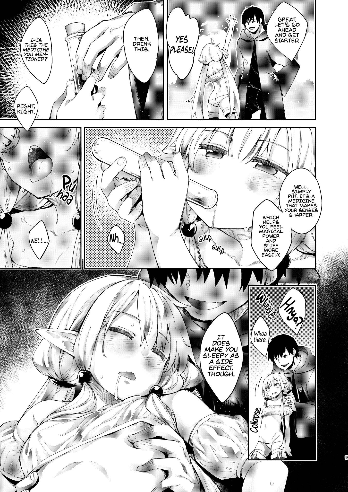 I'm in Another World, so I Guess I'll Use Magic to Be Lewd 2 porn comic picture 7