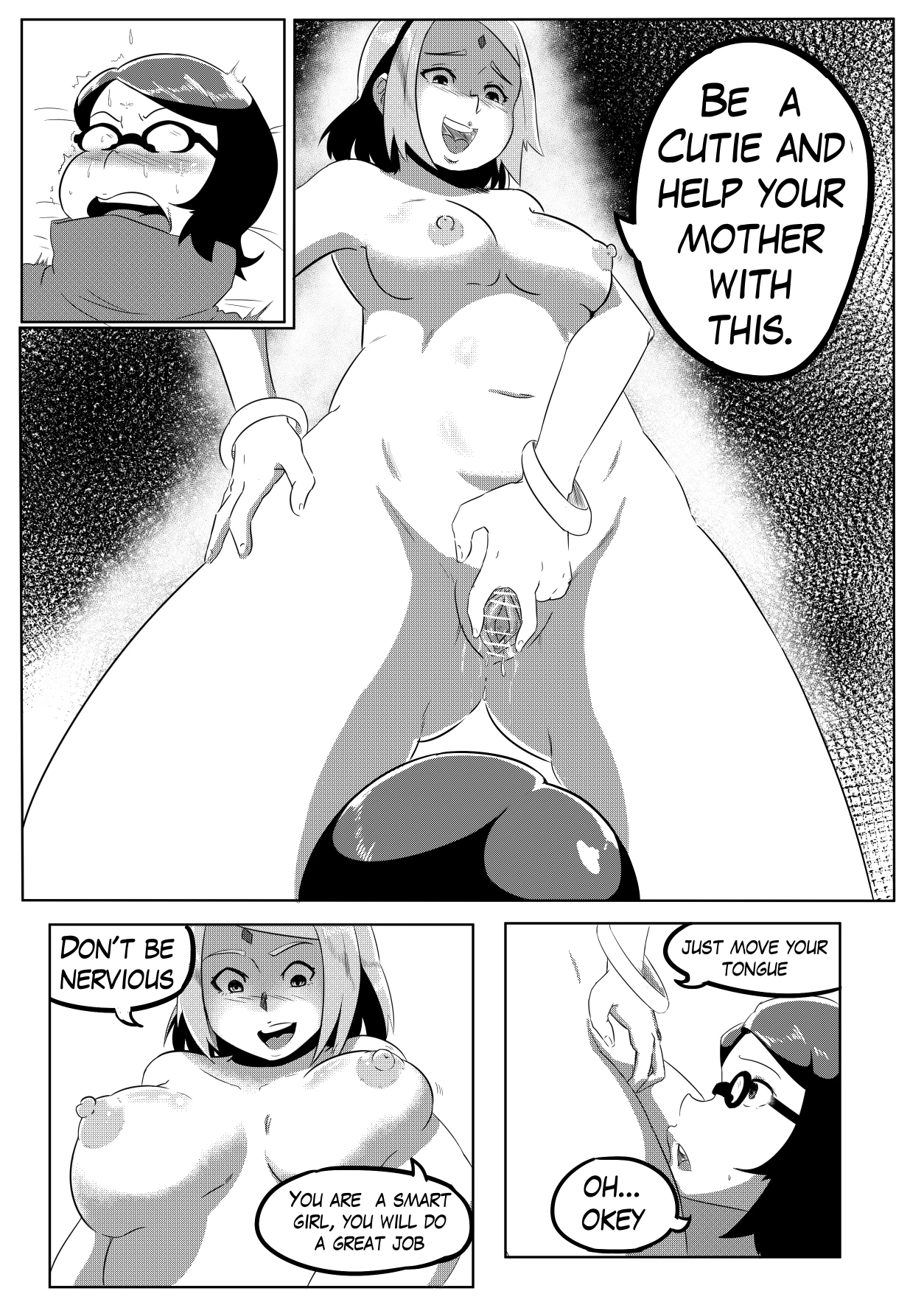Immoral Mother porn comic picture 11